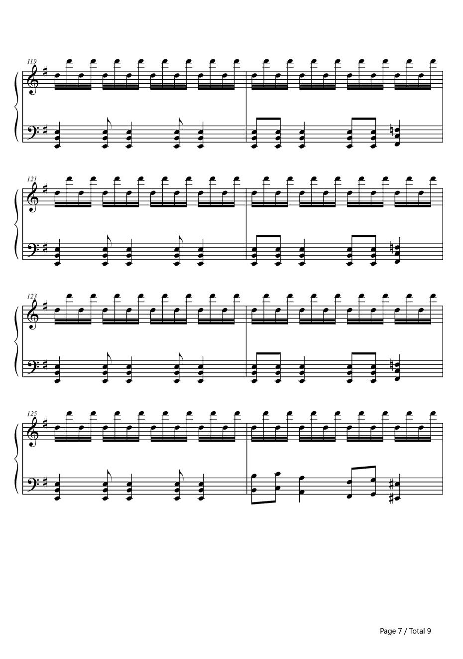 Given Up钢琴谱-LinkinPark7