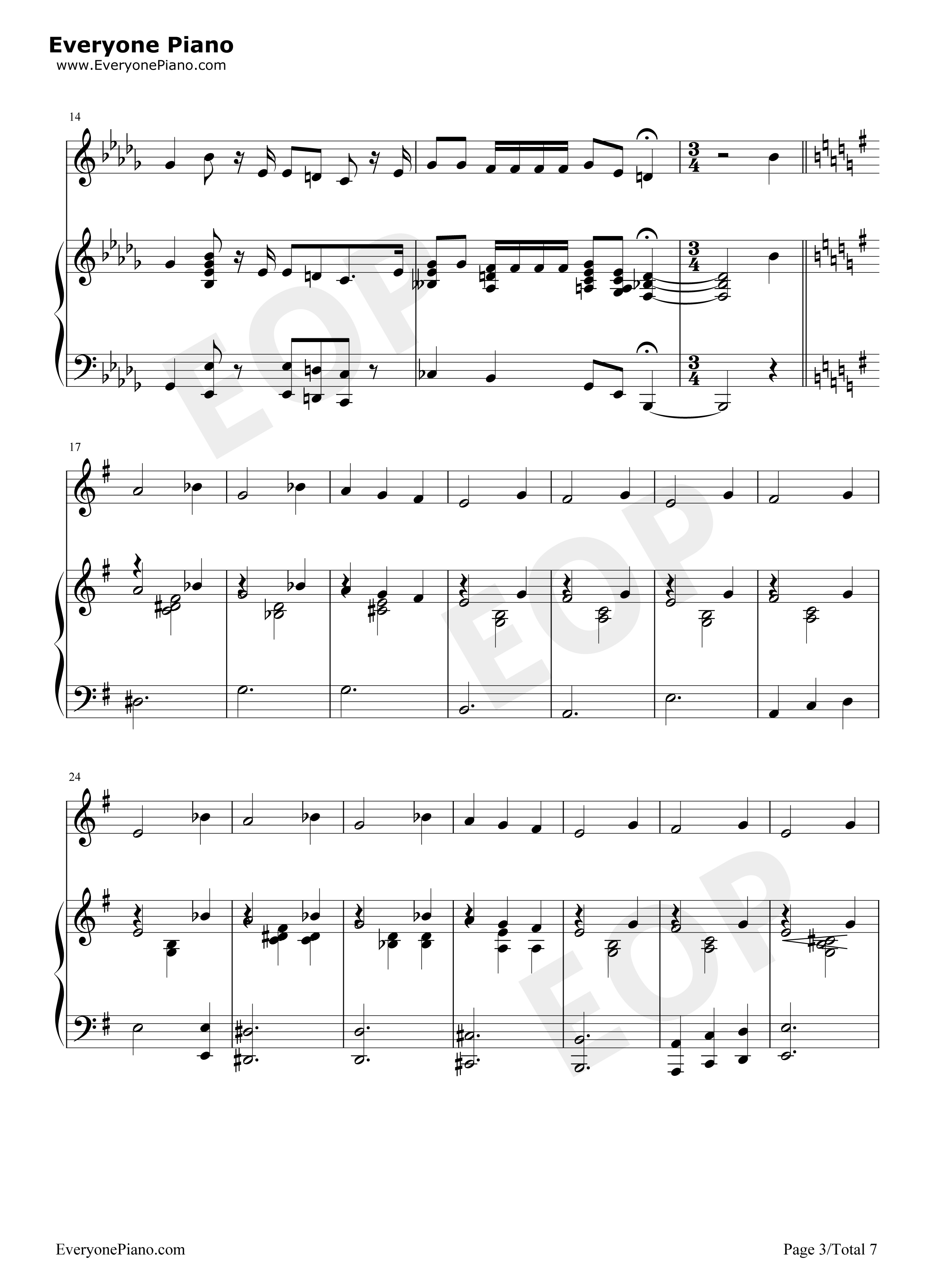 Jack's Lament钢琴谱-Danny Elfman3