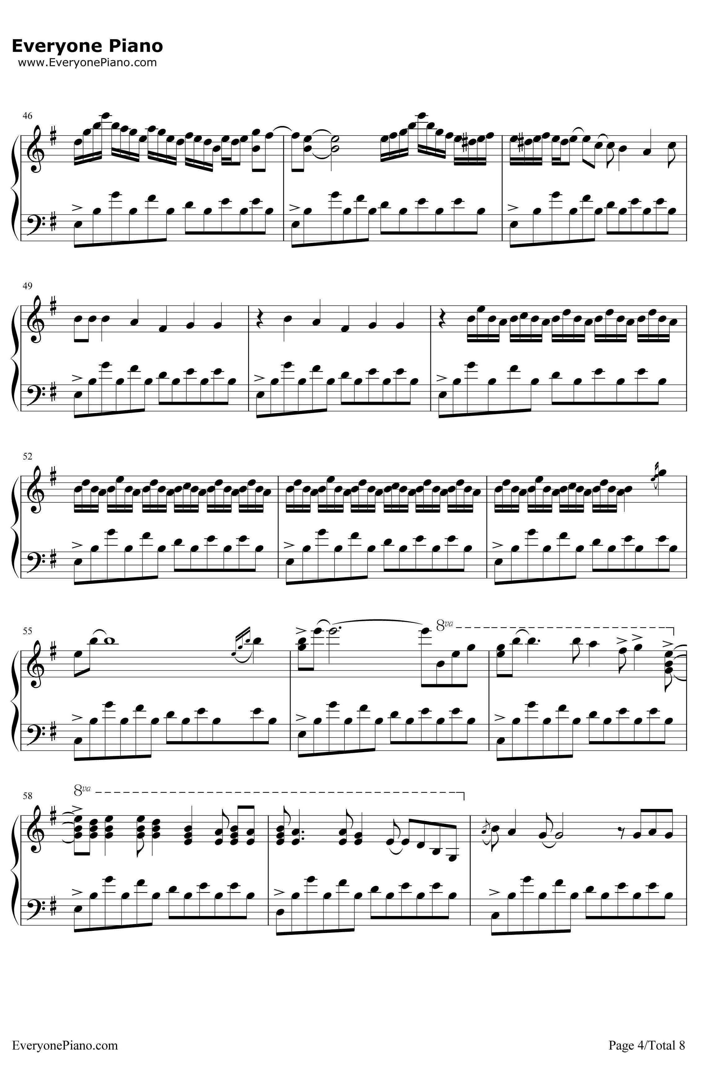 FebruarySea二月海钢琴谱-GeorgeWinston-《WinterIntoSpring》GeorgeWinston4