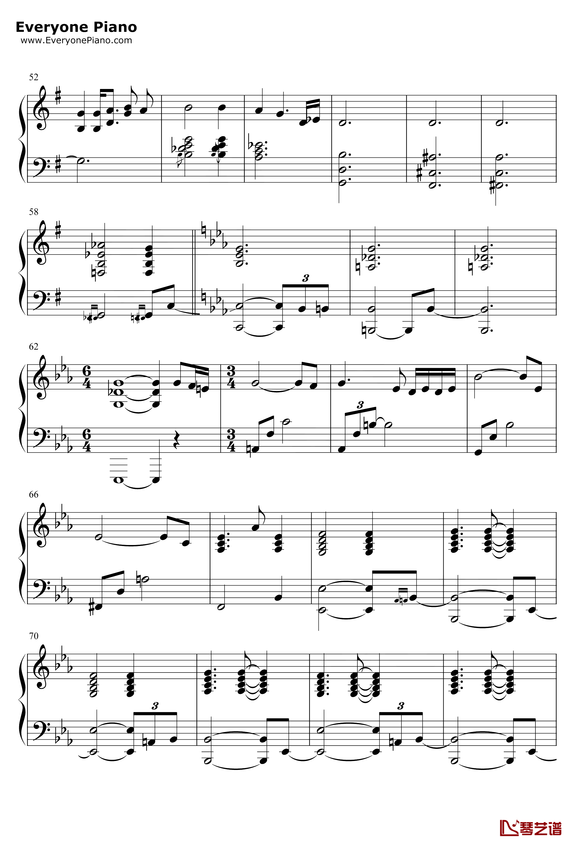 The Great Pumpkin Waltz钢琴谱-VinceGuaraldi3