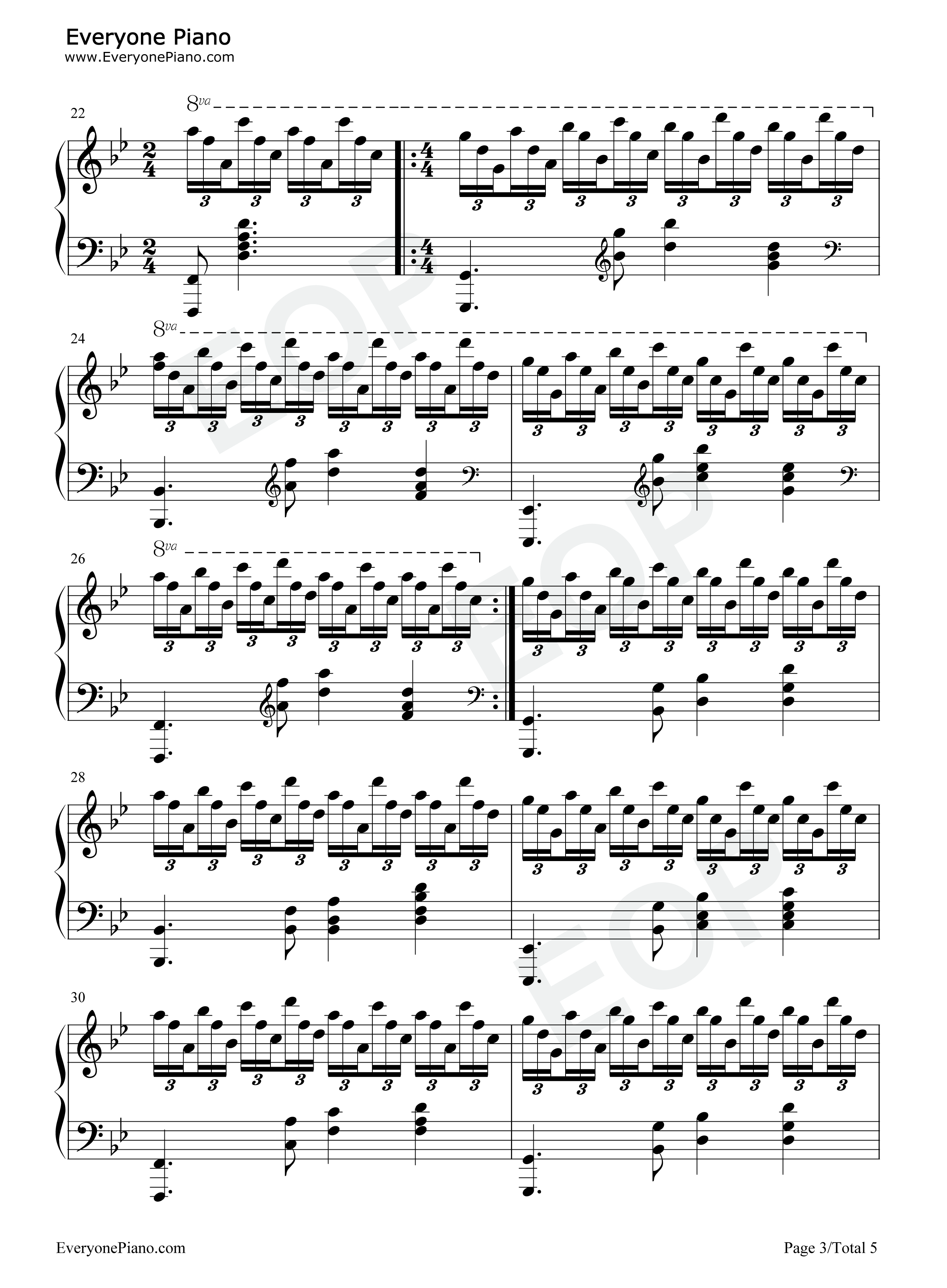 Dance For Me Wallis钢琴谱-Abel Korzeniowski3