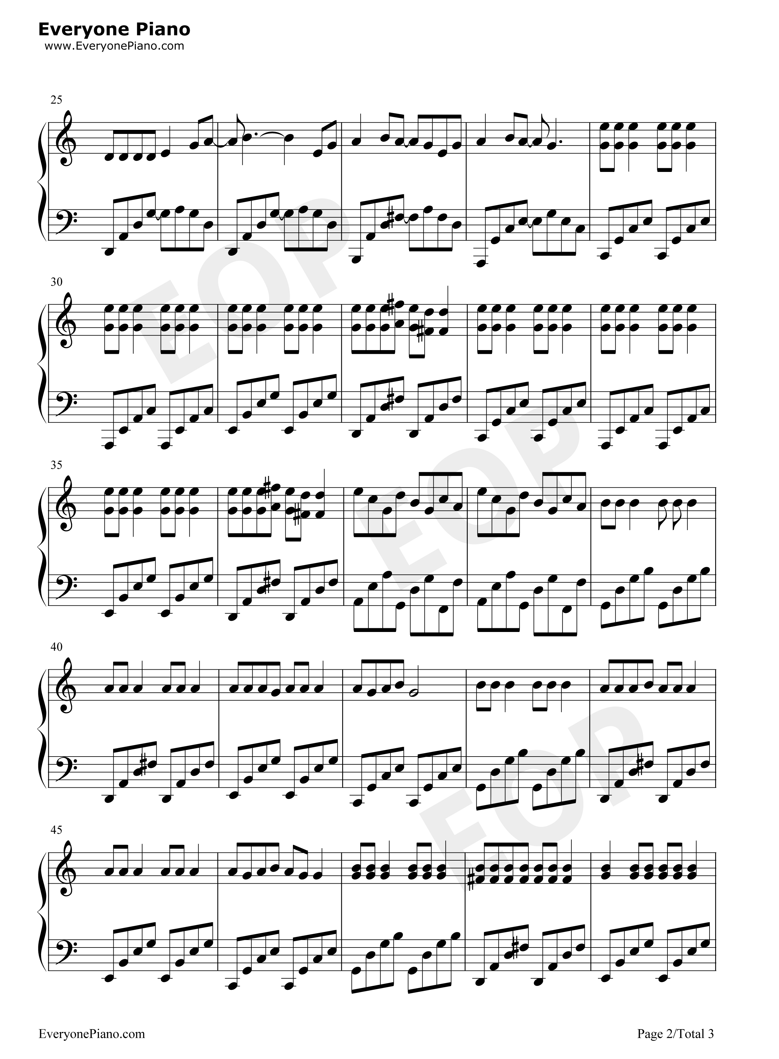 We Didnt Start the Fire钢琴谱-Billy Joel2