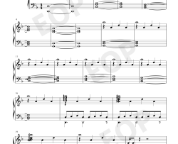 复仇者联盟4终局之战钢琴谱-Alan Silvestri