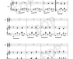 Cerf钢琴谱-Bruno Coulais