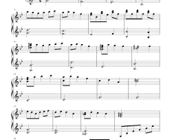 Melody 2钢琴谱-梶浦由记