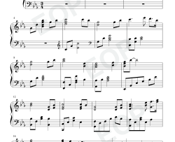 Fairytale钢琴谱-Harry Gregson-Williams John Powell