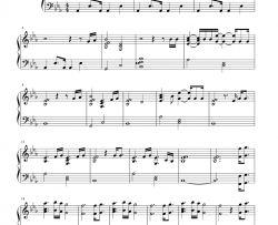 Up in Flames钢琴谱-Coldplay
