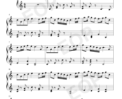 英国掷弹兵进行曲钢琴谱-不详