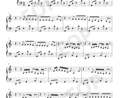 Almost Love钢琴谱-Sabrina Carpenter