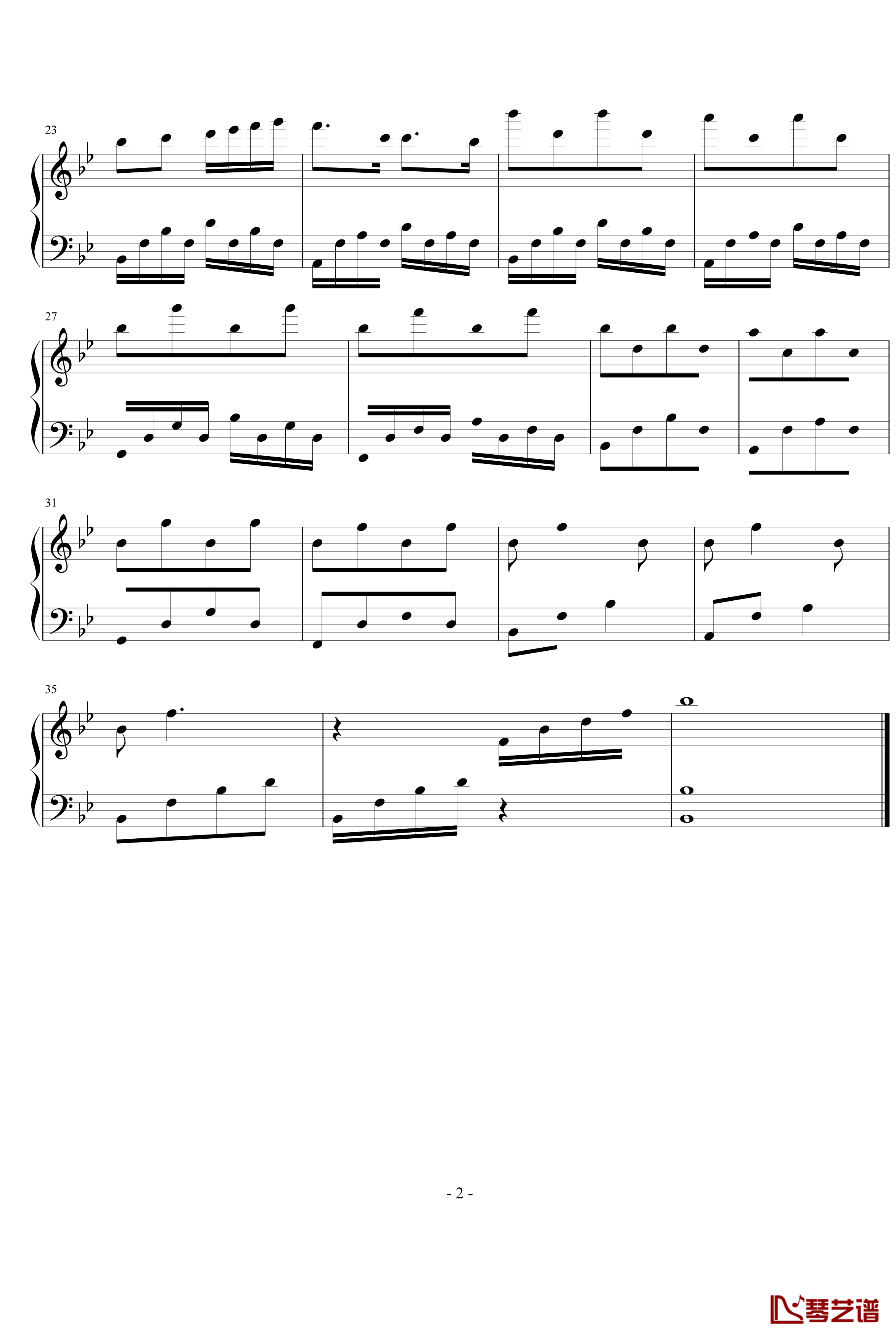 曾经の梦钢琴谱-yang48247432