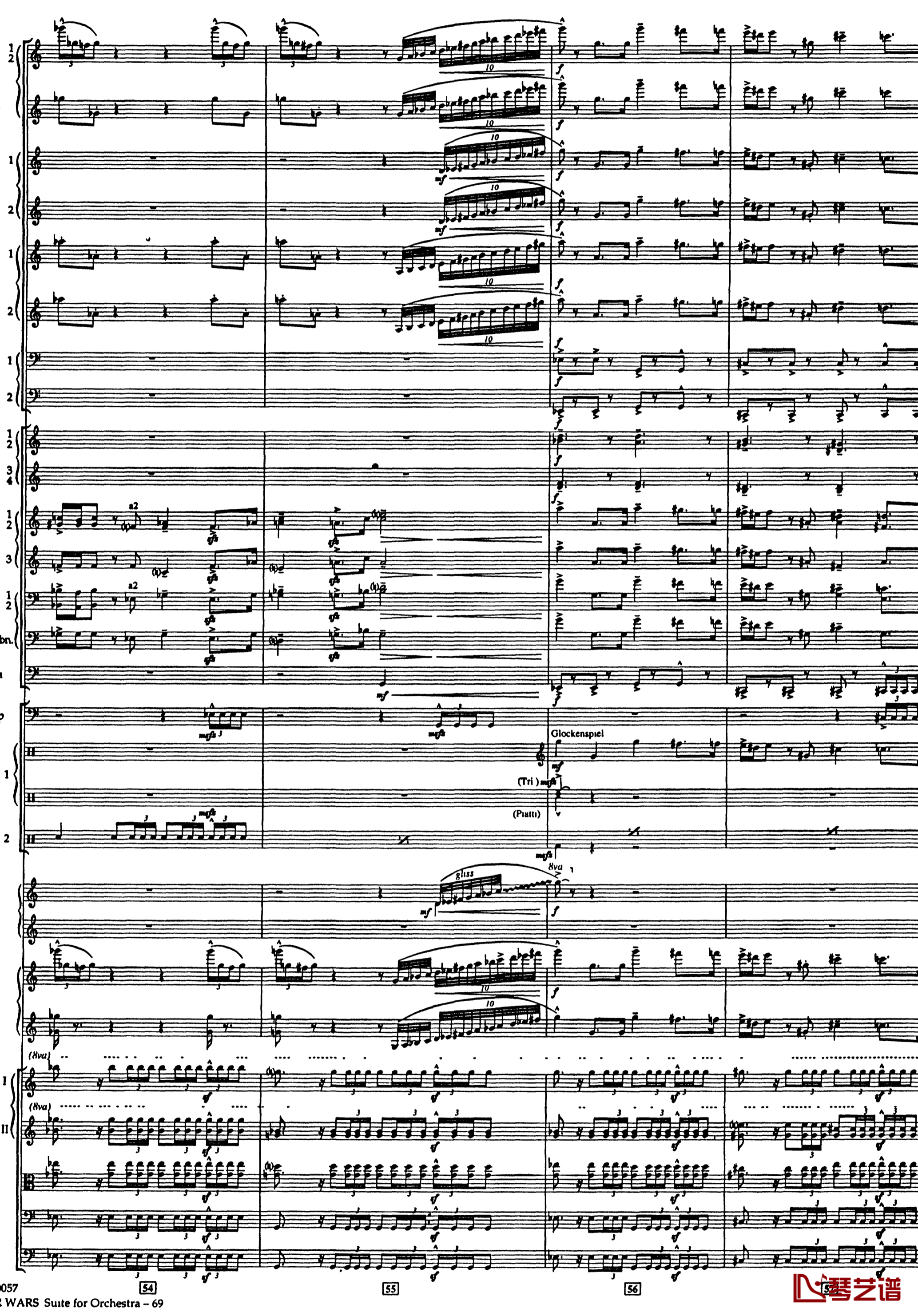 帝国进行曲总谱钢琴谱-The Imperial March Full Orchestra-John Williams13