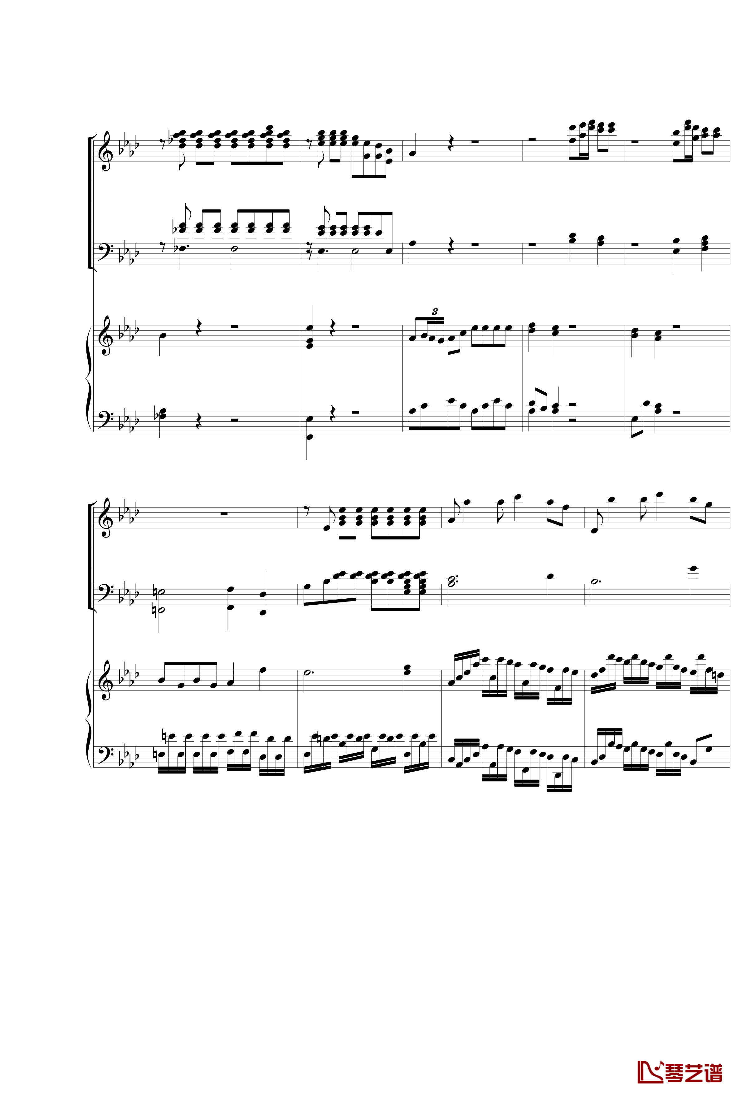Piano Concerto钢琴谱 No.2-nzh193419