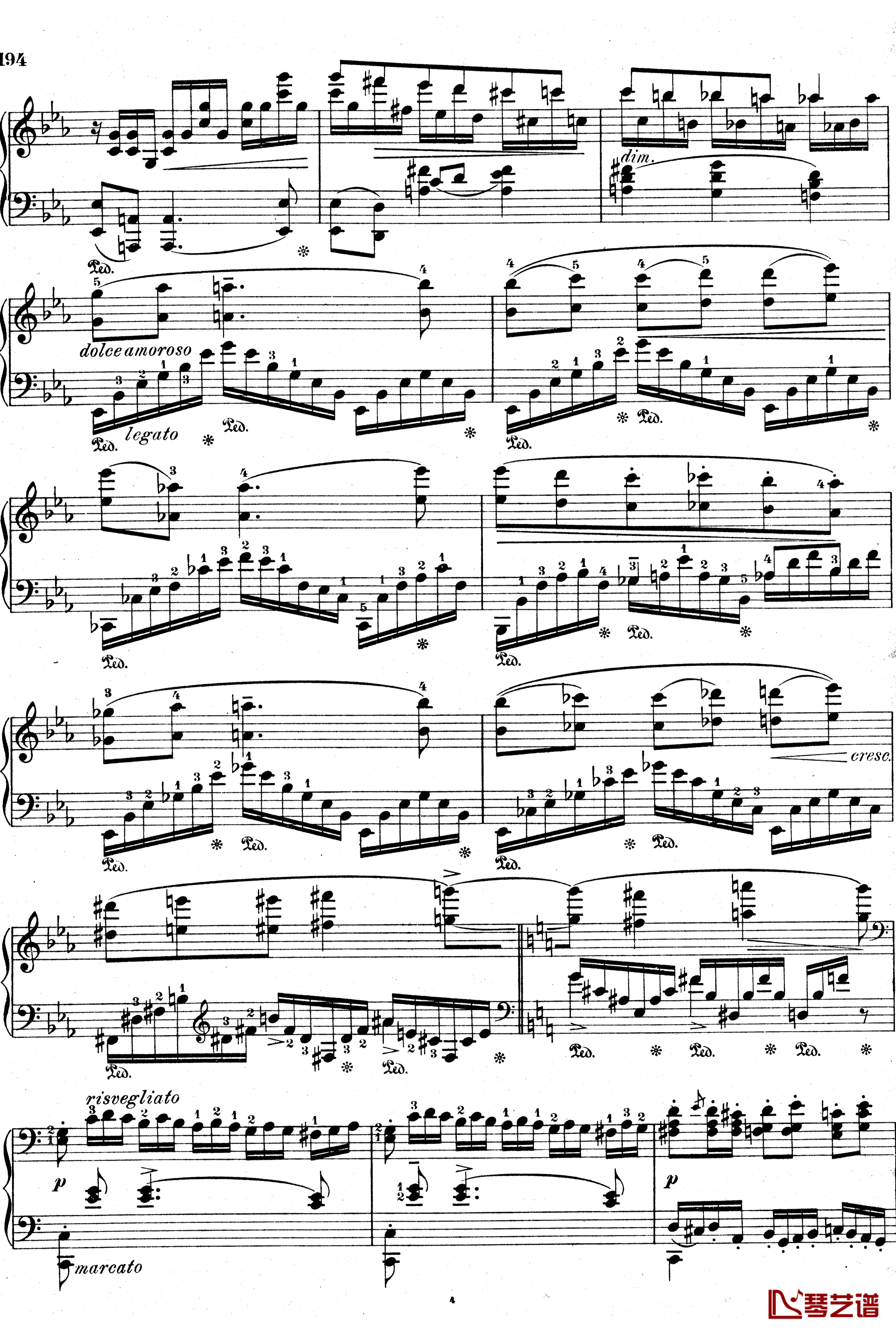 波兰舞曲 S.262钢琴谱-柴科夫斯基-Peter Ilyich Tchaikovsky-李斯特改编柴可夫斯基6