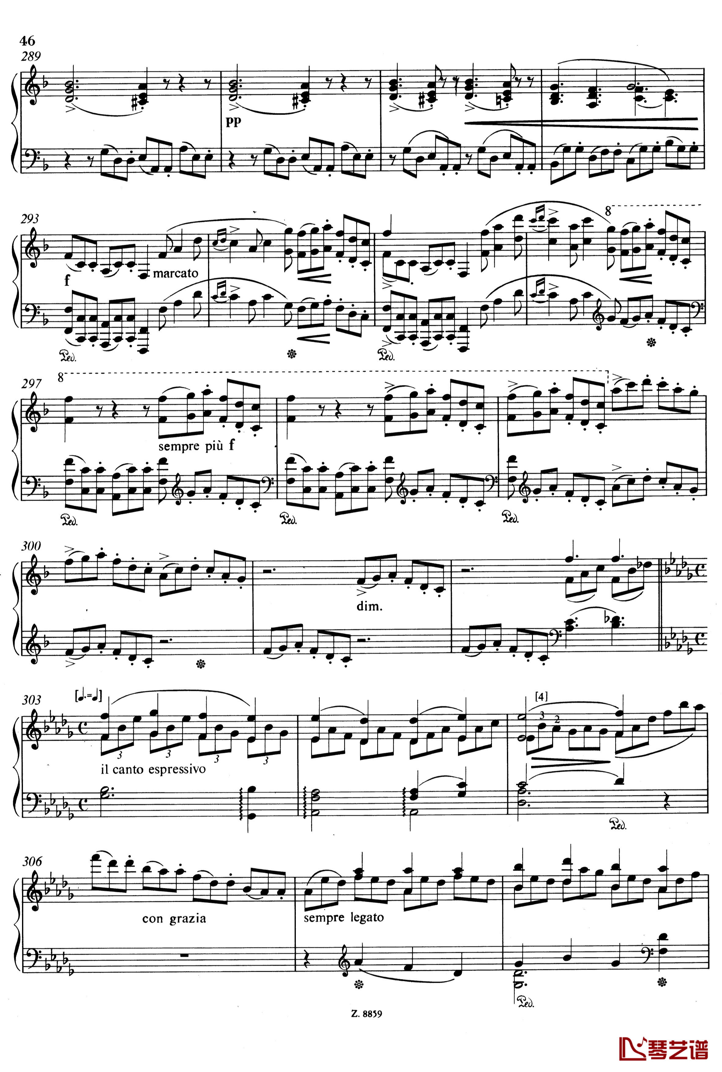 耶稣基督 S.3 选段-牧歌进行曲钢琴谱-李斯特10