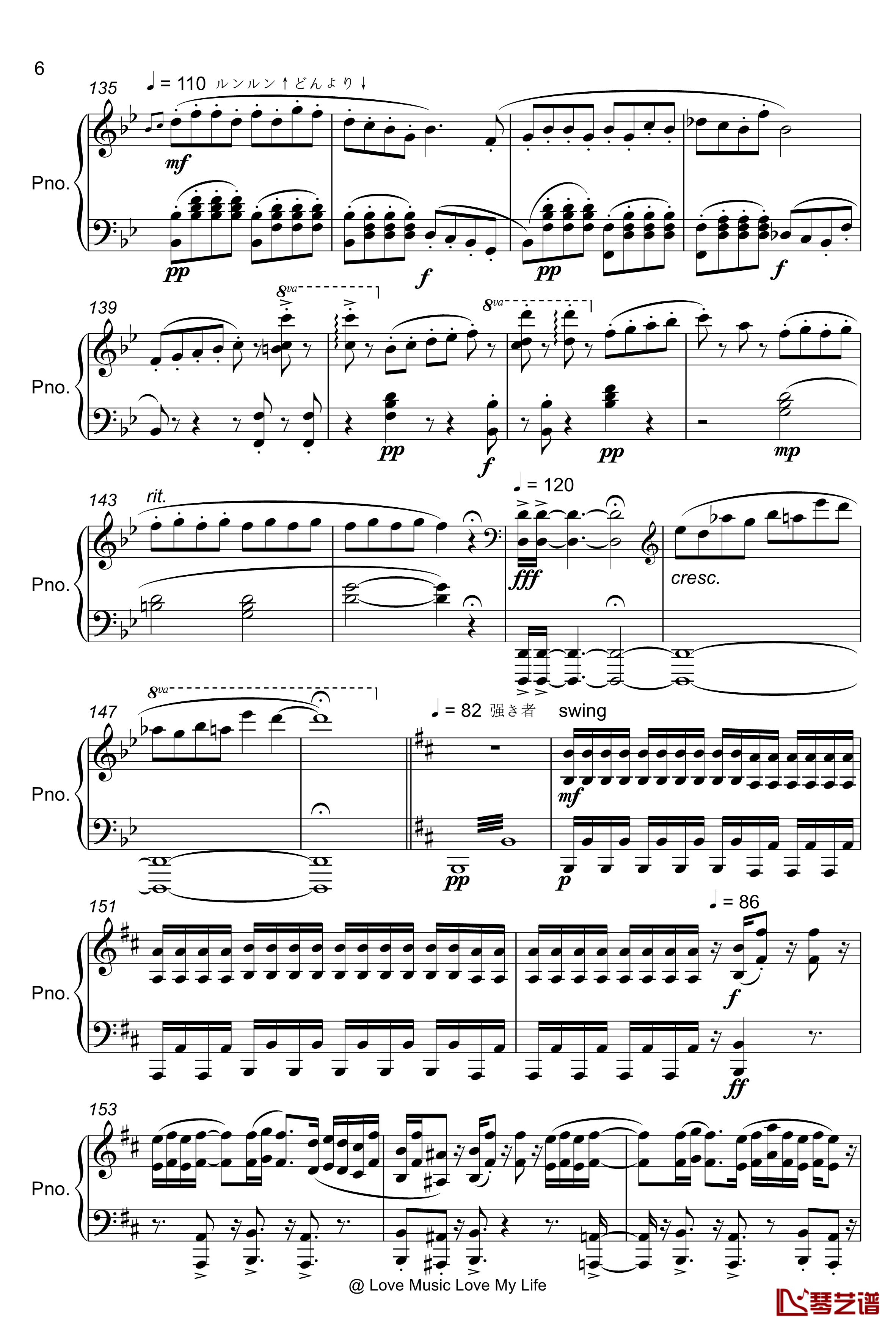  Medley-Love Live!钢琴谱-&amp;apos;s BGM6