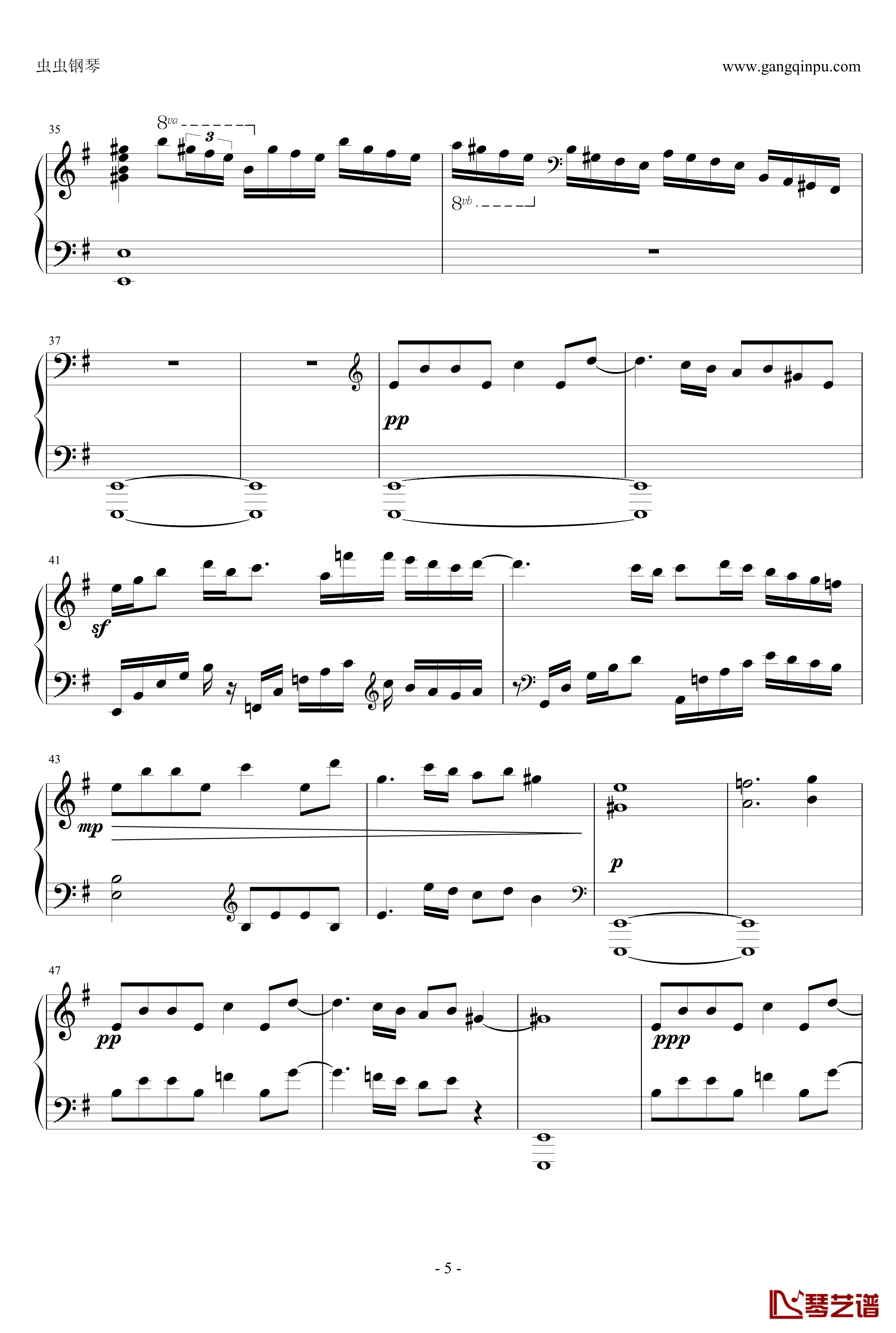 Nathrach钢琴谱-海蛇庙-马克西姆-Maksim·Mrvica5