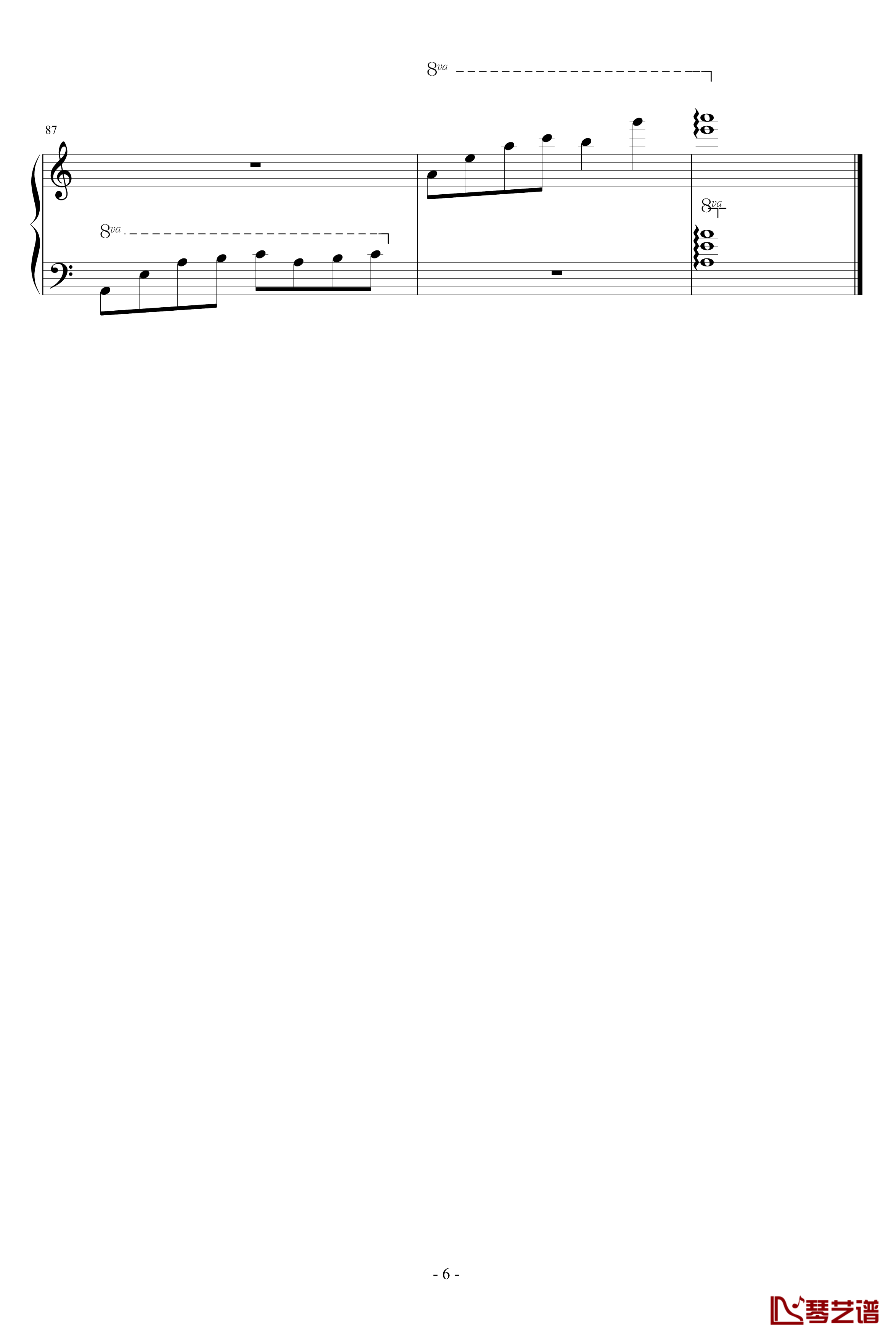 Winter Without Snow钢琴谱-steevenwang6