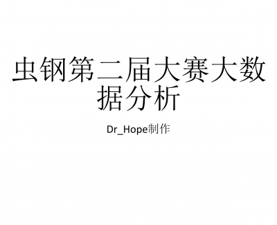 Dr_Hope钢琴谱-大数据：第二届虫钢大赛