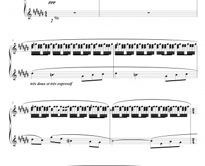 水妖钢琴谱-改良版-拉威尔-Ravel