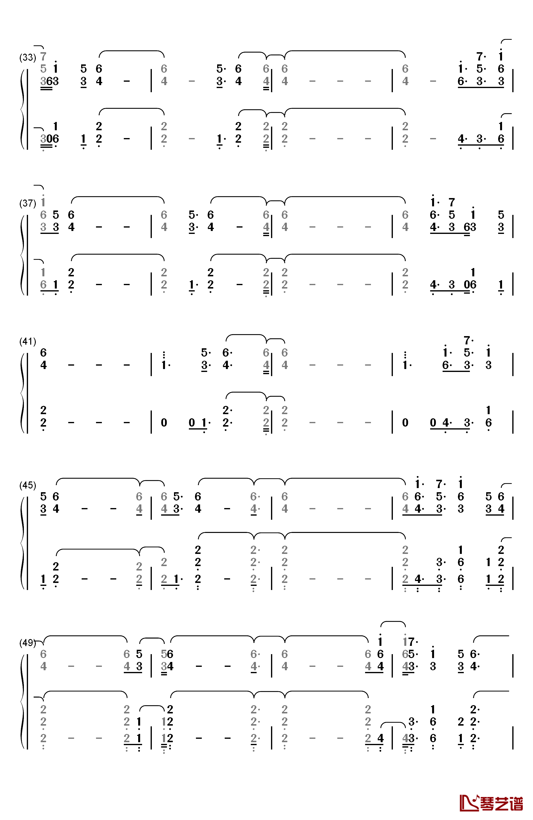 Out Of My Head钢琴简谱-数字双手-Charli XCX3