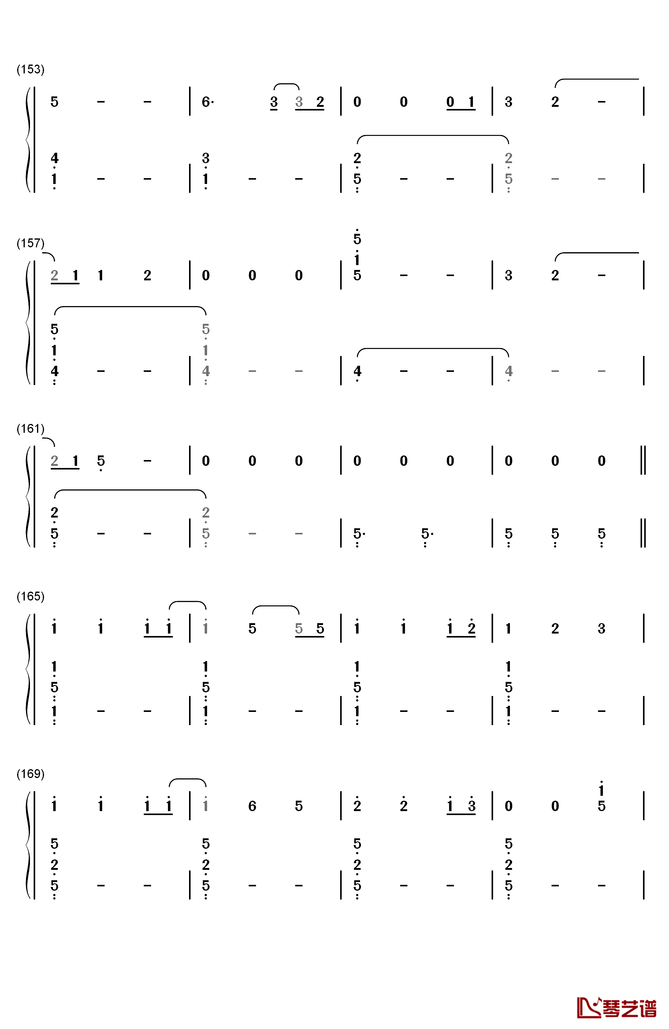 Even If钢琴简谱-数字双手-MercyMe7