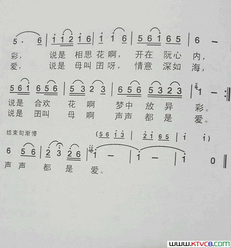 海峡潮简谱-王小春演唱-陆樯/吴紫藩词曲1
