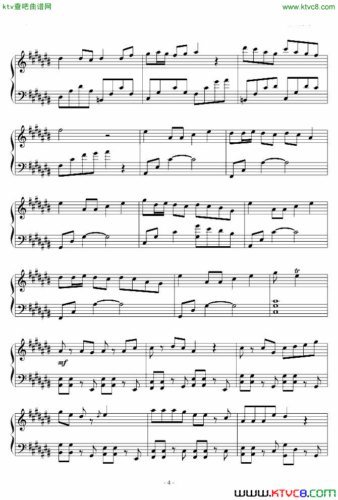 最炫民族风简谱-凤凰传奇演唱-作曲：张超词曲1