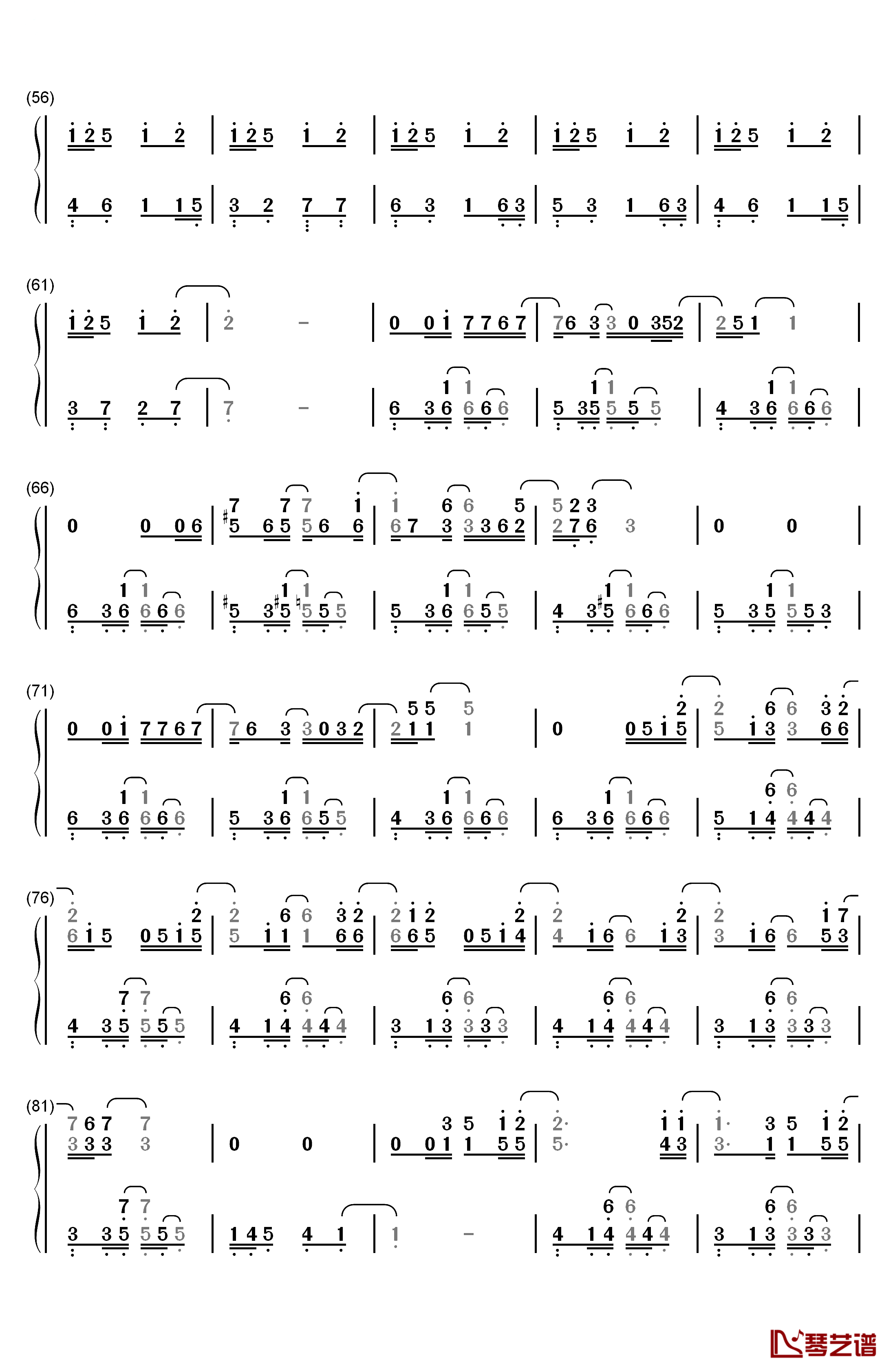 Release My Soul钢琴简谱-数字双手-Aimee Blackschleger3