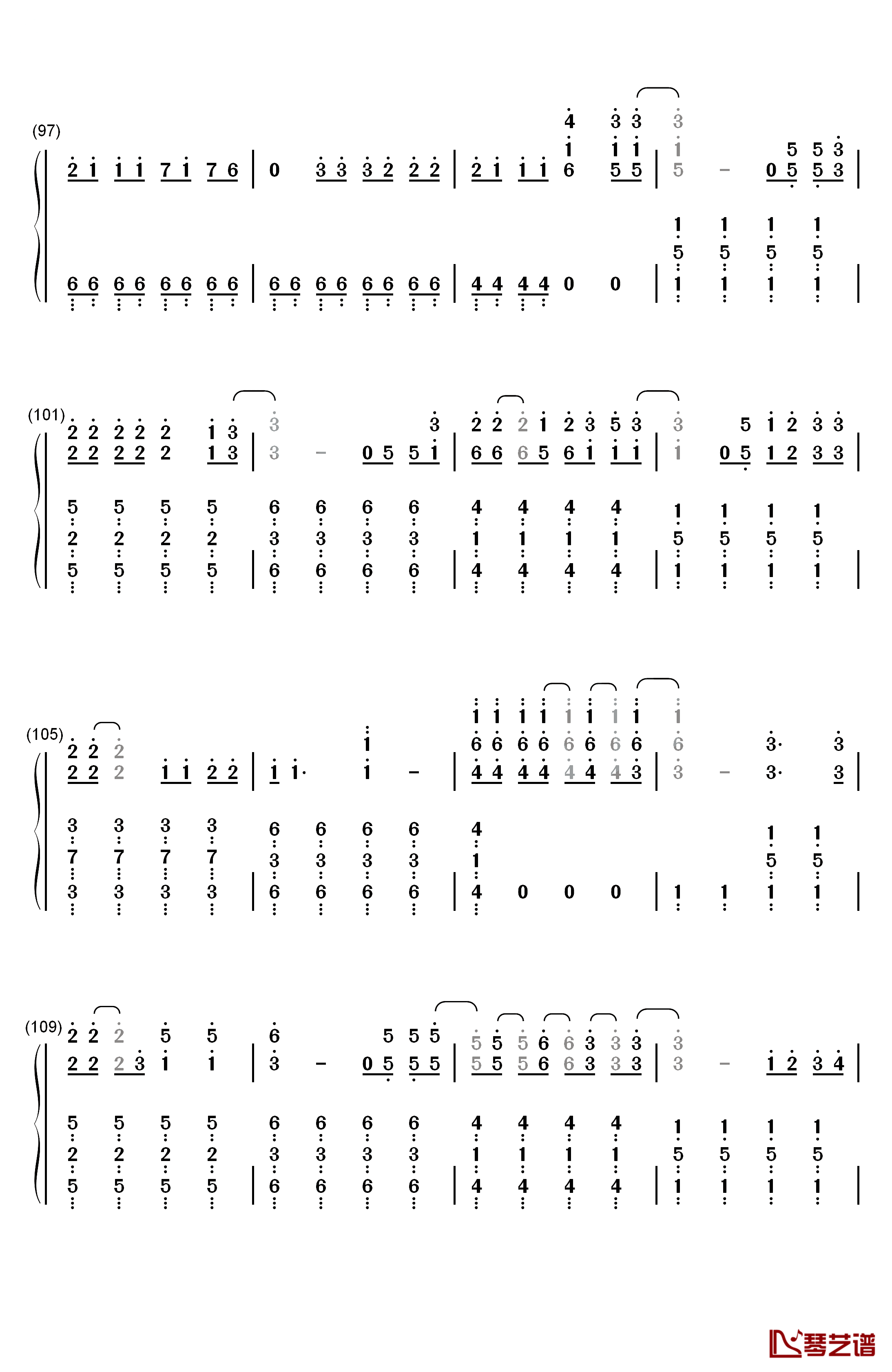 The Greatest Show钢琴简谱-数字双手-Pasek and Paul6