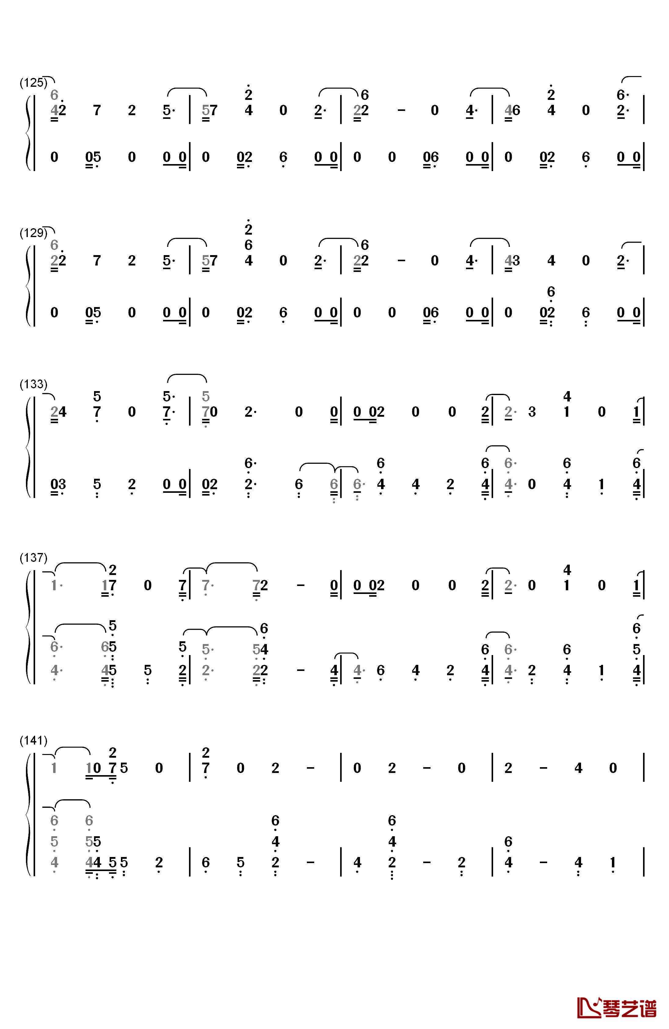 Sour Diesel钢琴简谱-数字双手-ZAYN7