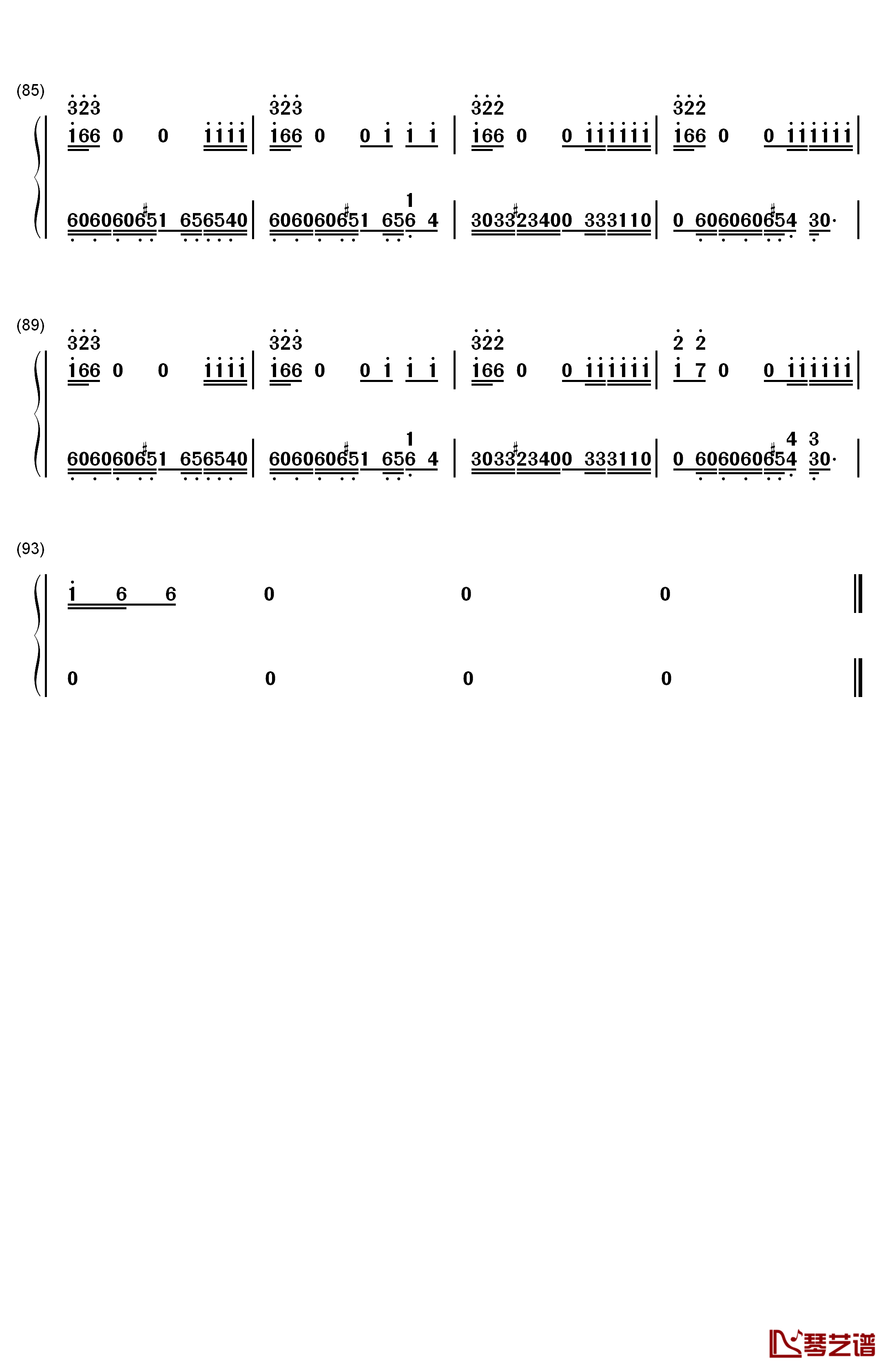 Worth It钢琴简谱-数字双手-Fifth Harmony5