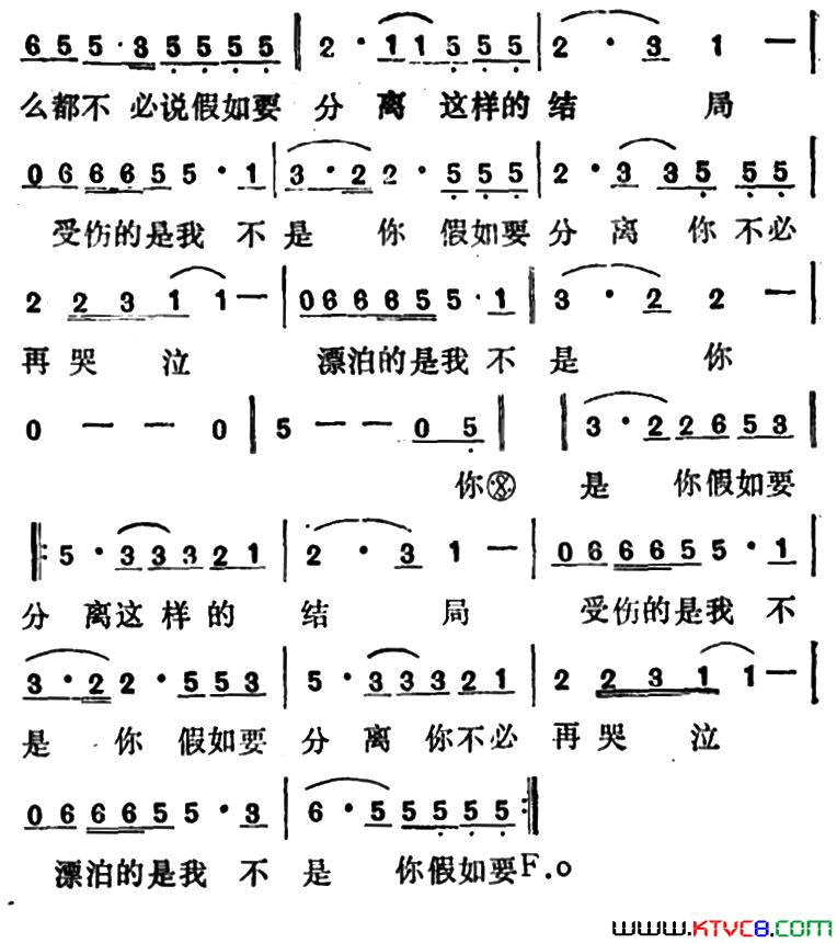 我知道伤心是什么简谱-黄心懋演唱-小轩/谭健常词曲1