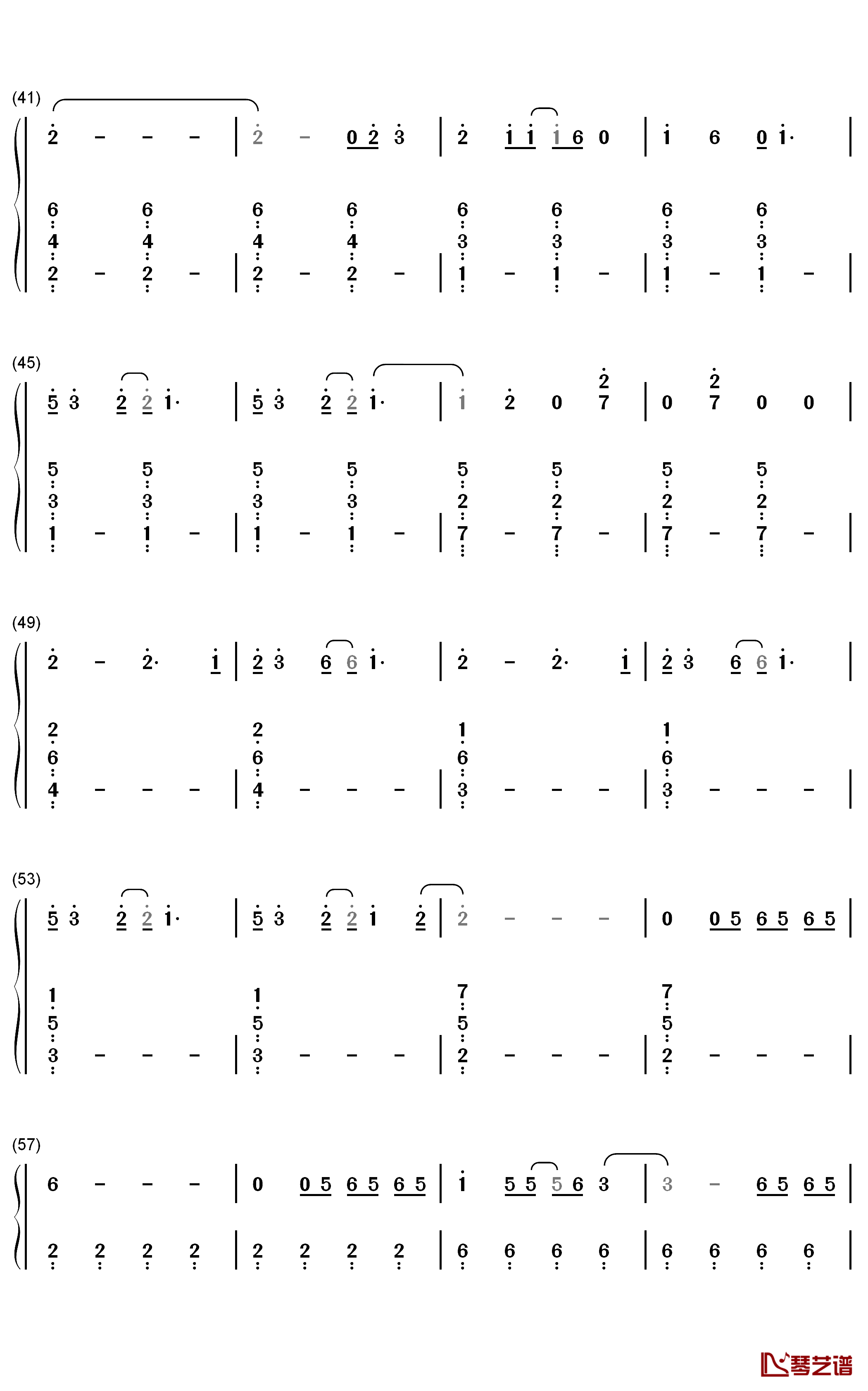 Blinding Lights钢琴简谱-数字双手-The Weeknd3