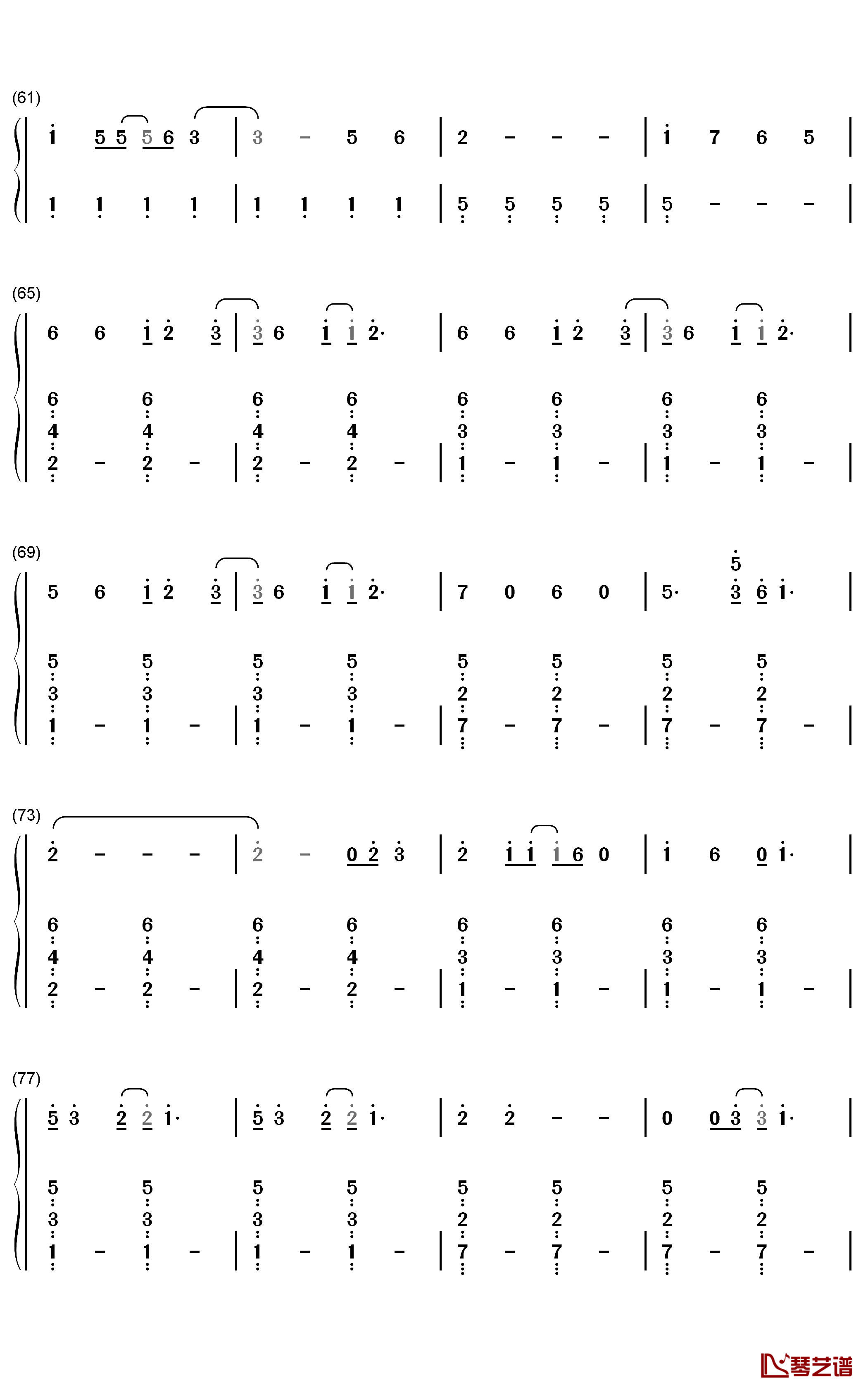 Blinding Lights钢琴简谱-数字双手-The Weeknd4