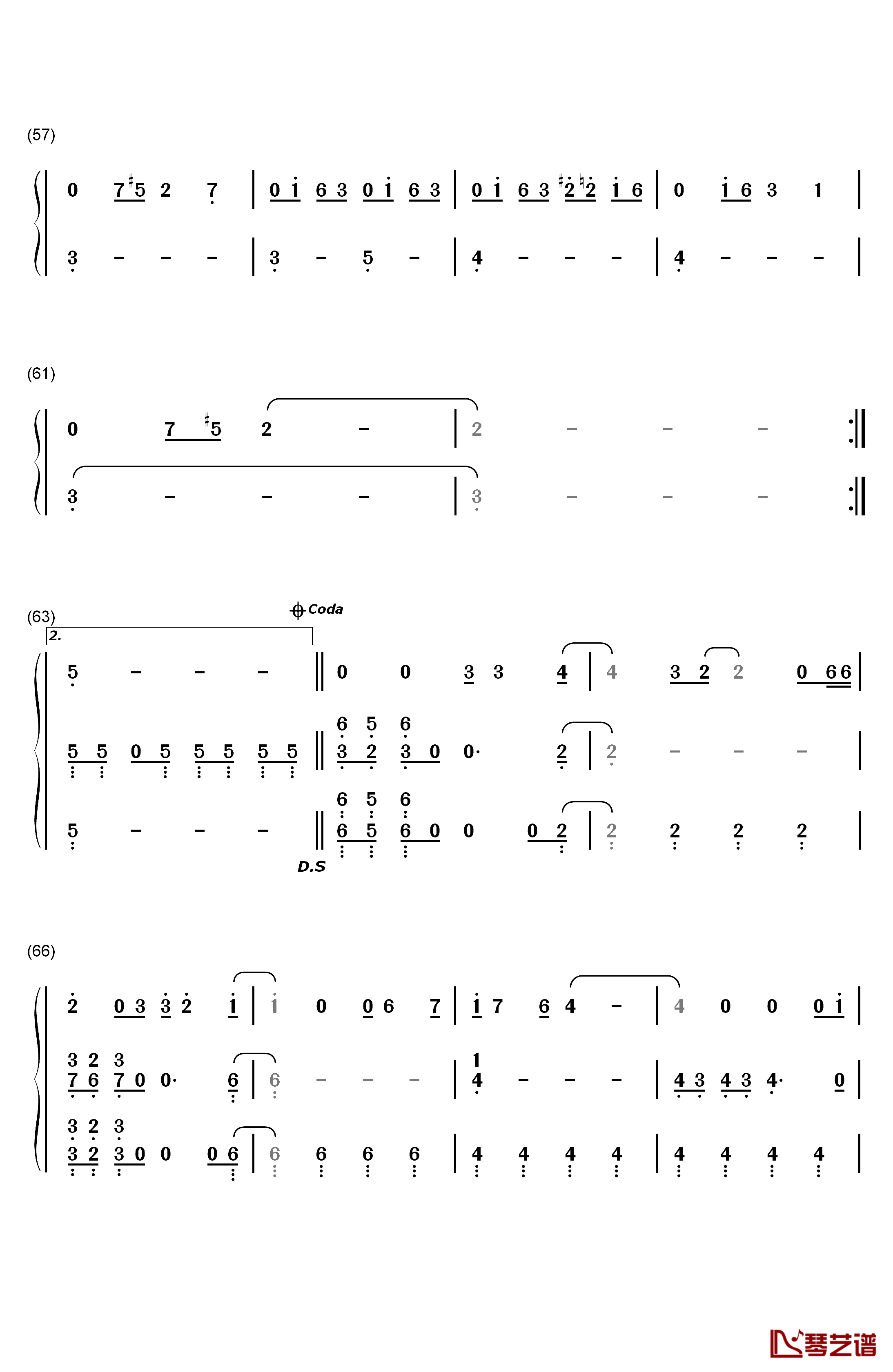 Still Loving You钢琴简谱-数字双手-Scorpions4