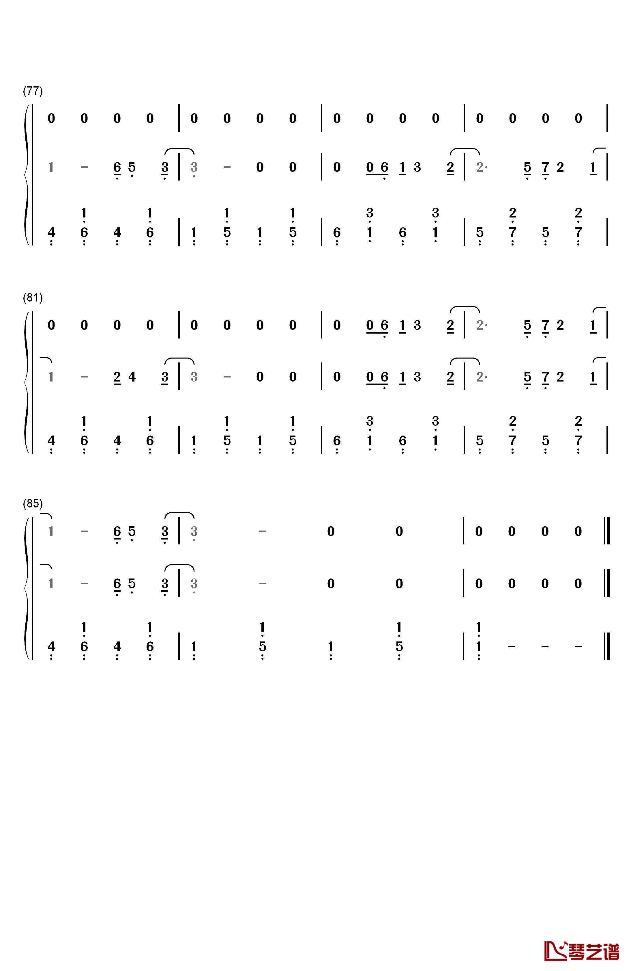 Hands on the Radio钢琴简谱-数字双手-Chris Garneau6