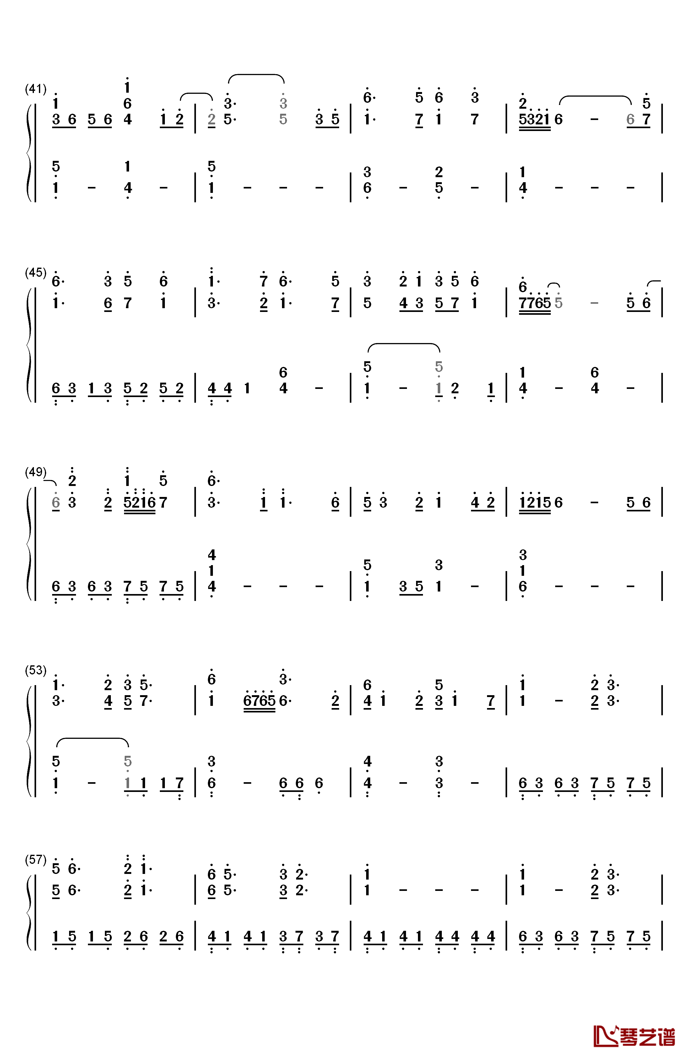 Craigie Hill钢琴简谱-数字双手-Cara Dillon3