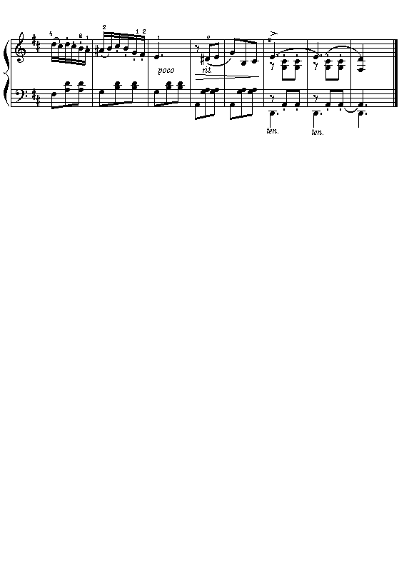 俄柴可夫斯基：意大利歌曲简谱1