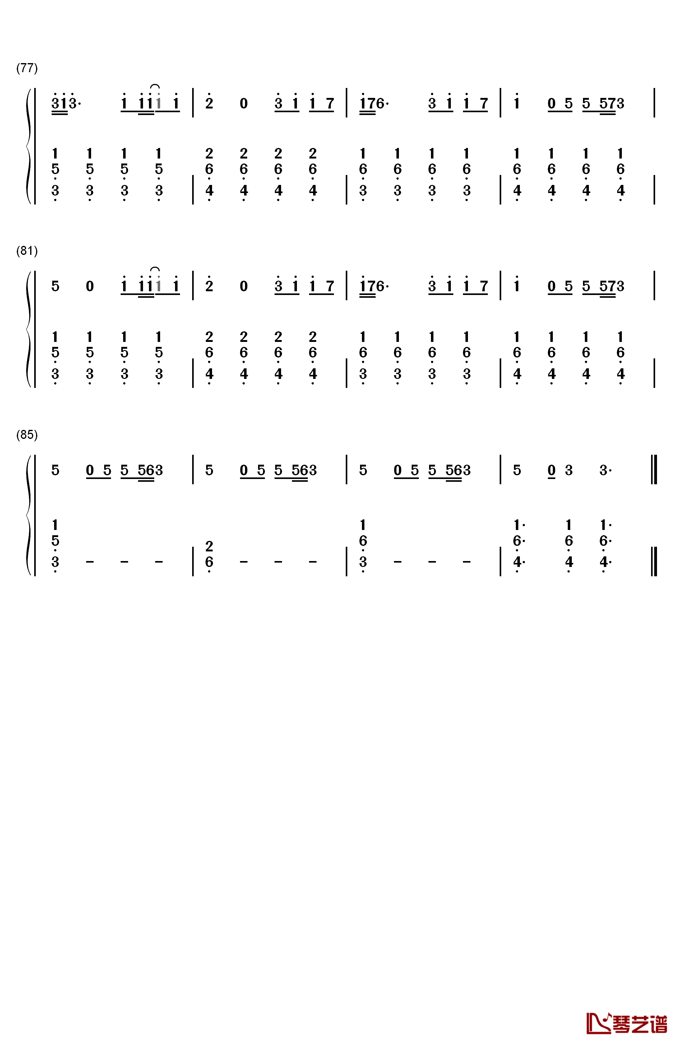 Fire Meet Gasoline钢琴简谱-数字双手-Sia5