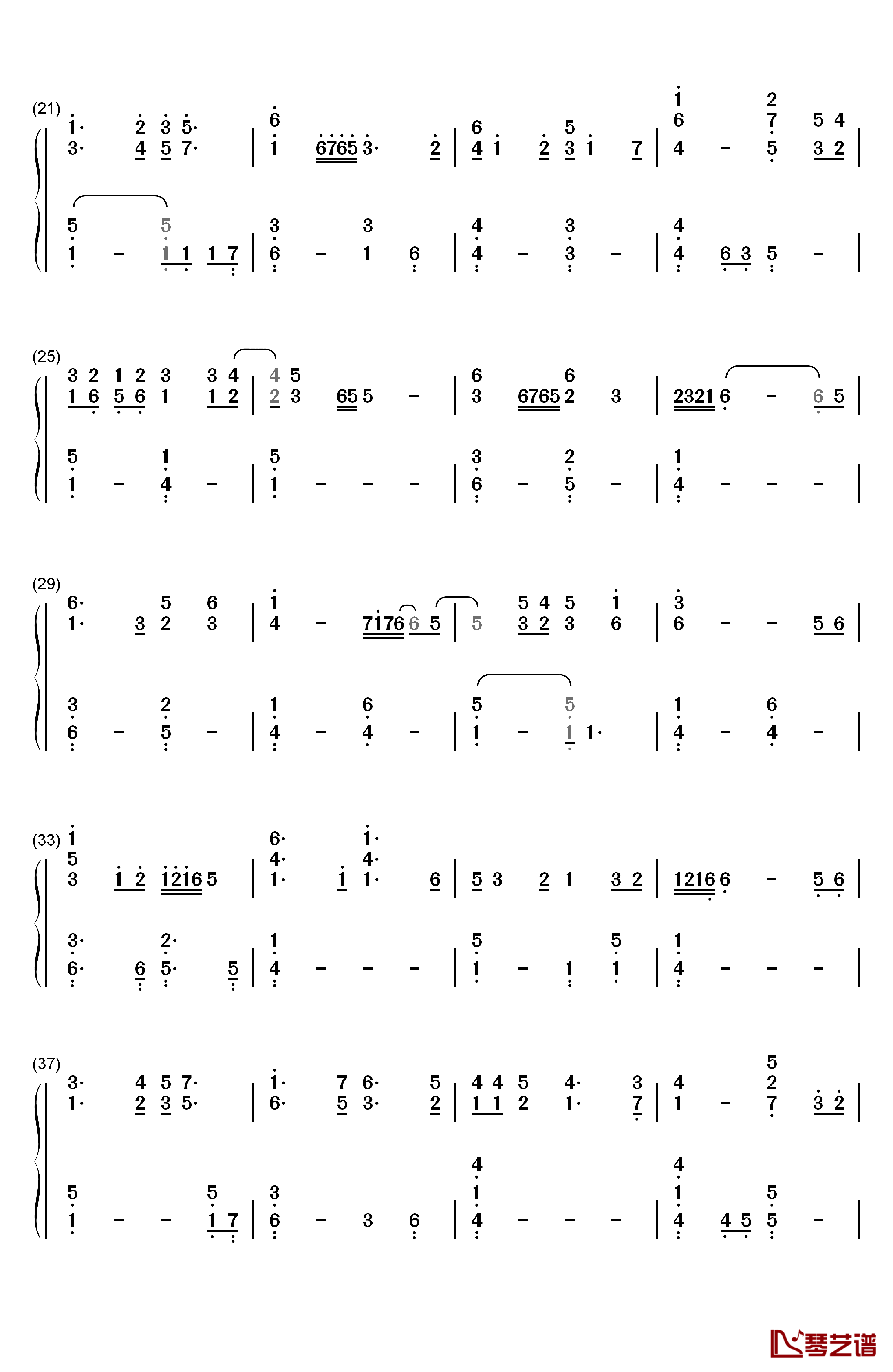 Craigie Hill钢琴简谱-数字双手-Cara Dillon2