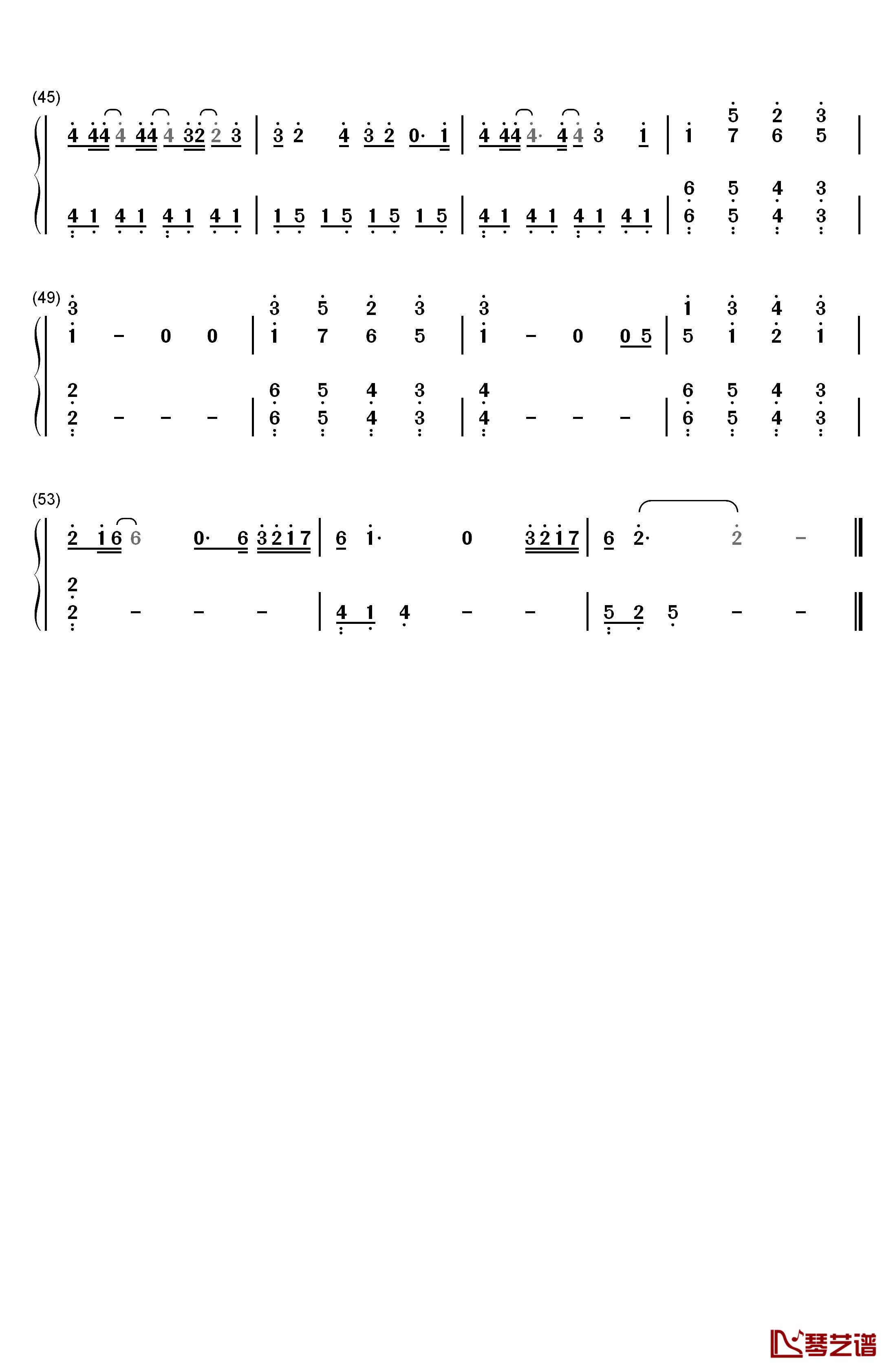 Little Do You Know钢琴简谱-数字双手-Alex Sierra3