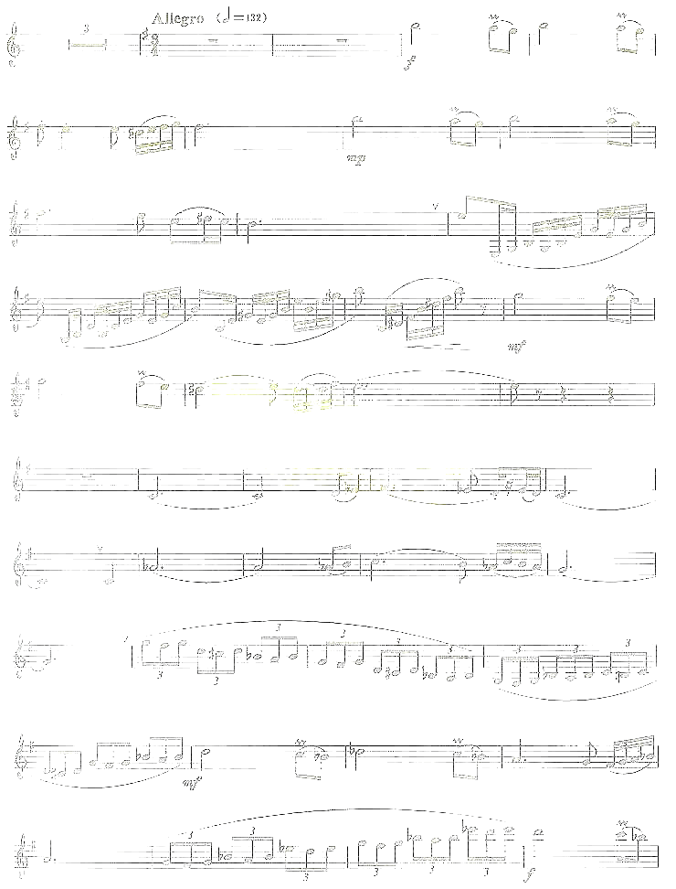 帕米尔之音协奏曲第一乐章简谱1