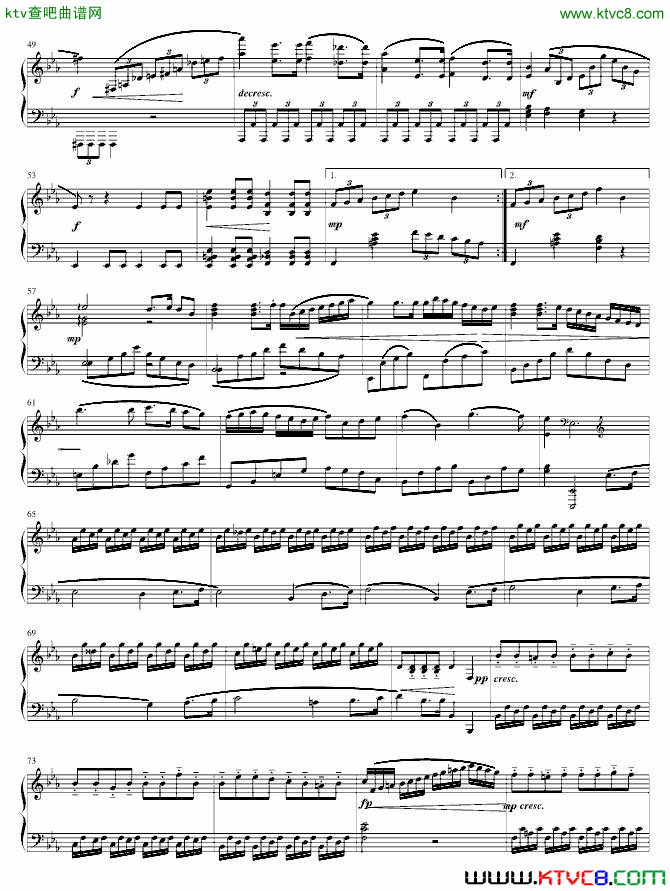 第一钢琴奏鸣曲简谱1