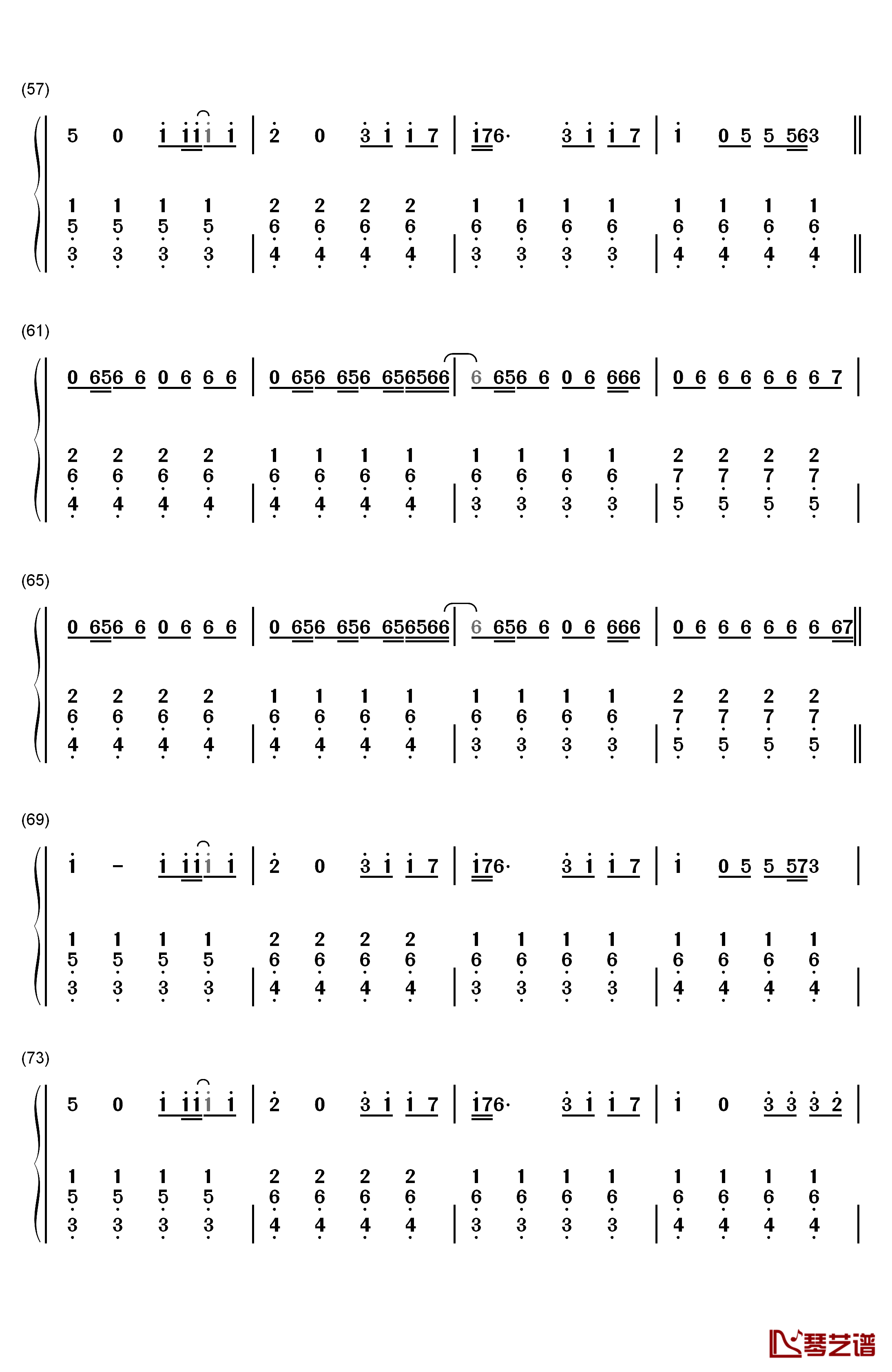 Fire Meet Gasoline钢琴简谱-数字双手-Sia4