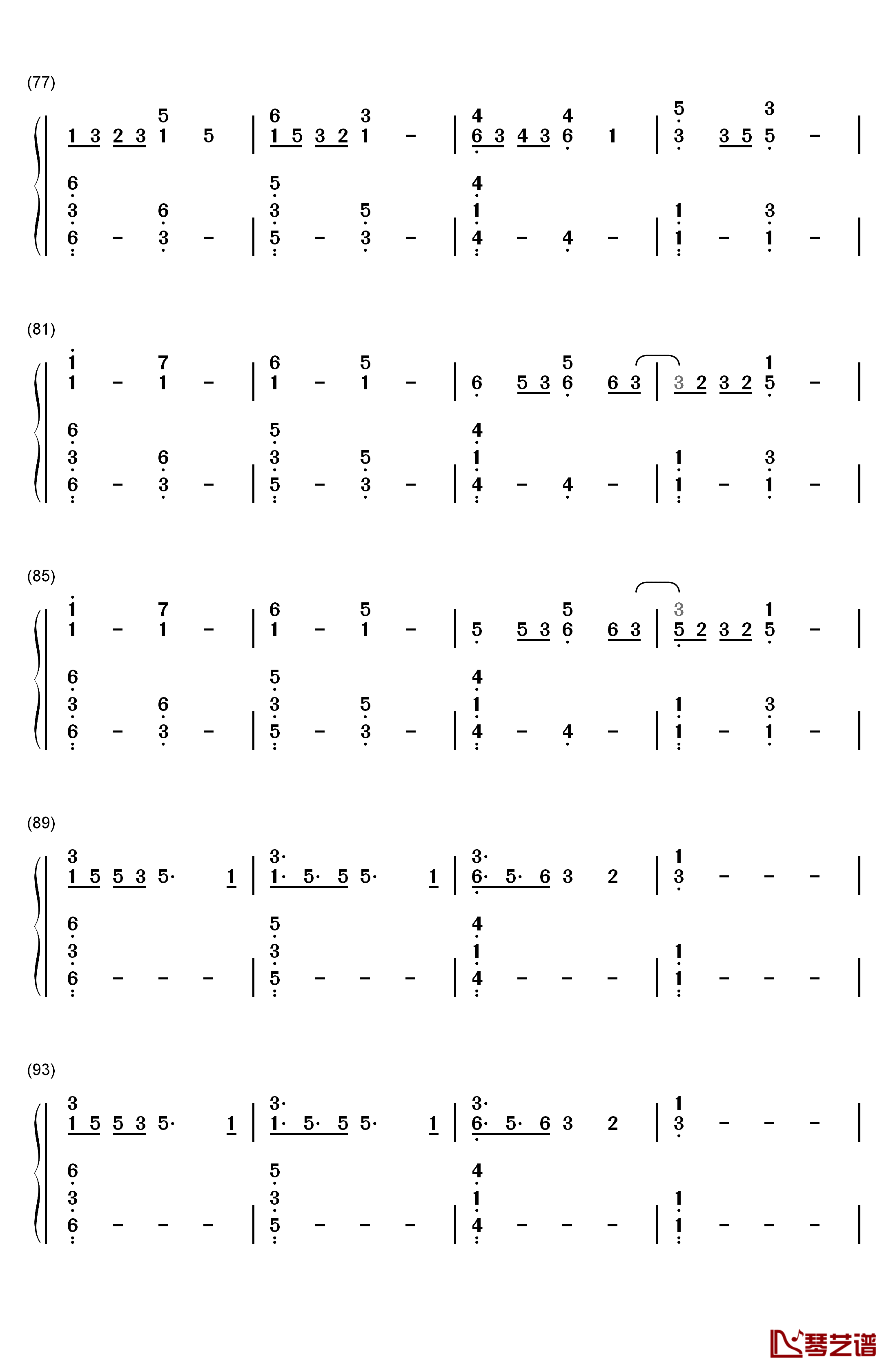 Lost Boy钢琴简谱-数字双手-Ruth B5