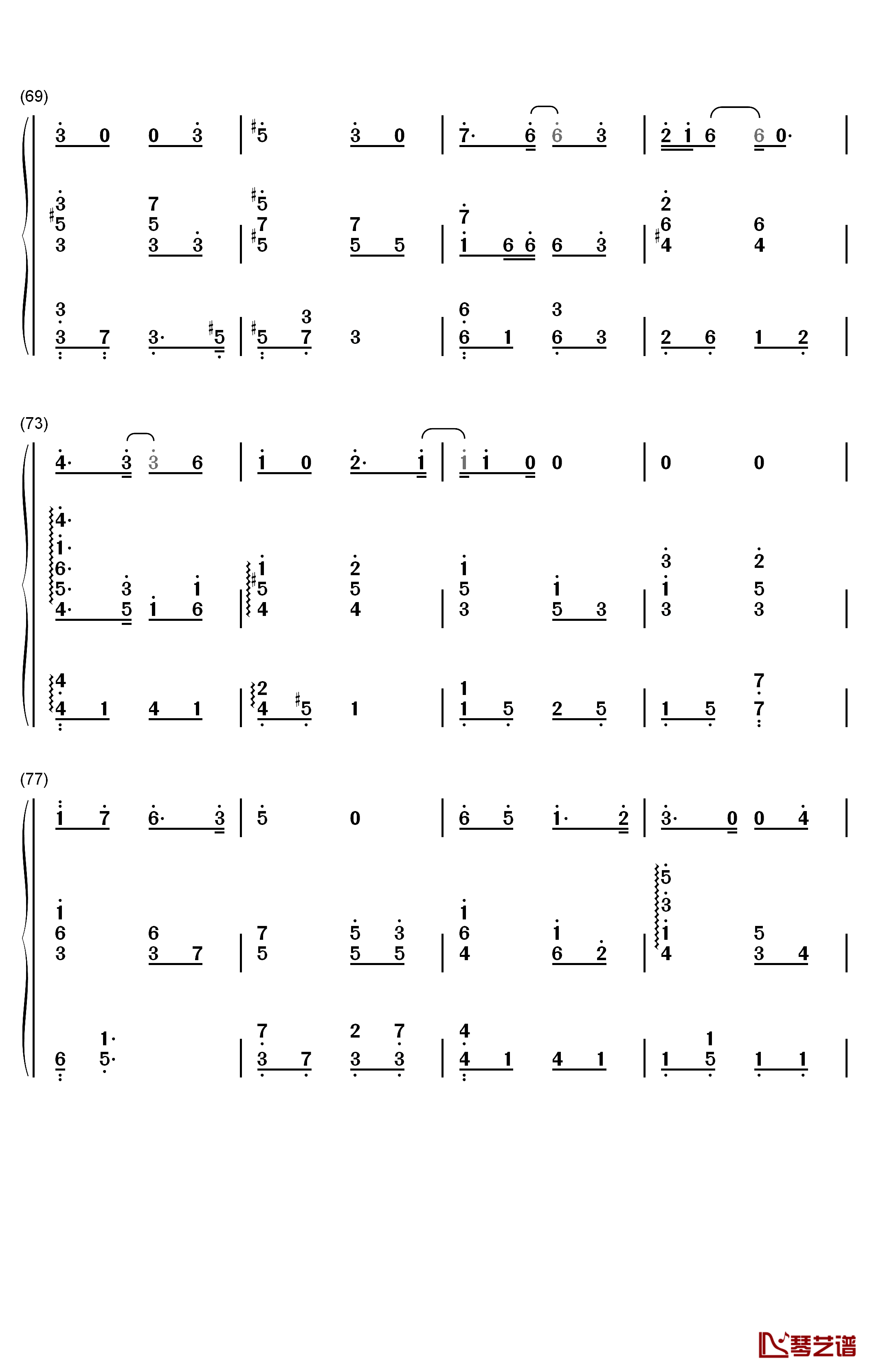 Can You See My Heart钢琴简谱-数字双手-Heize6