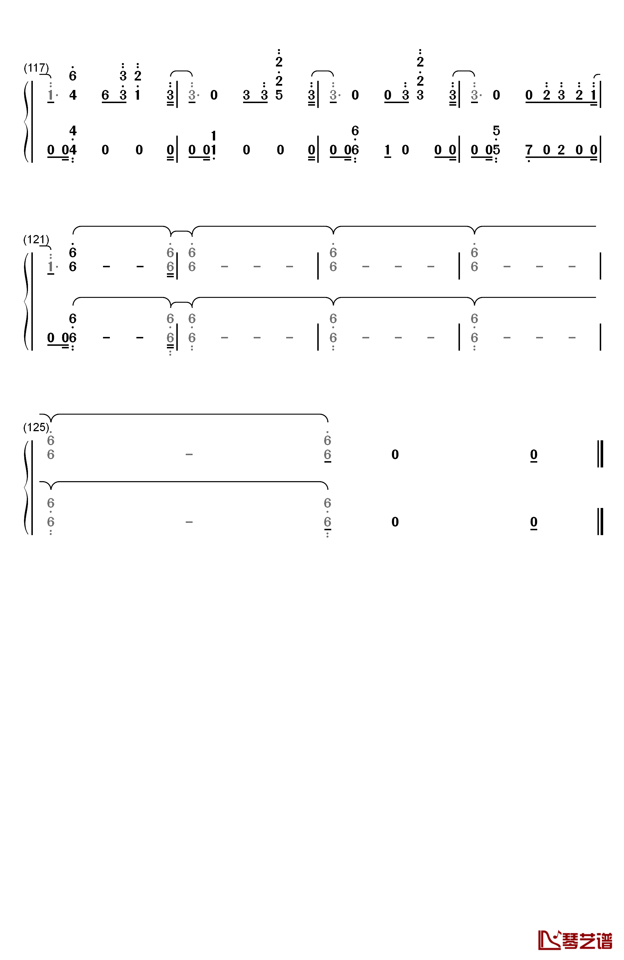 I Know You钢琴简谱-数字双手-Craig David Bastille7