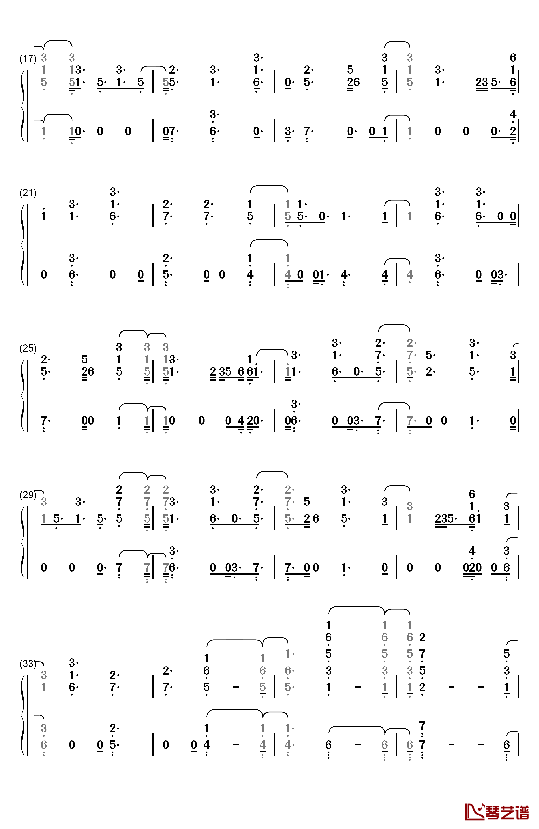 Burning钢琴简谱-数字双手-Sam Smith2