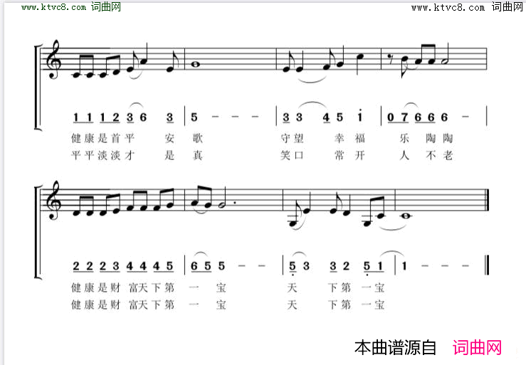 天下第一宝简谱-董咚演唱-李昌明/恩克巴雅尔词曲1
