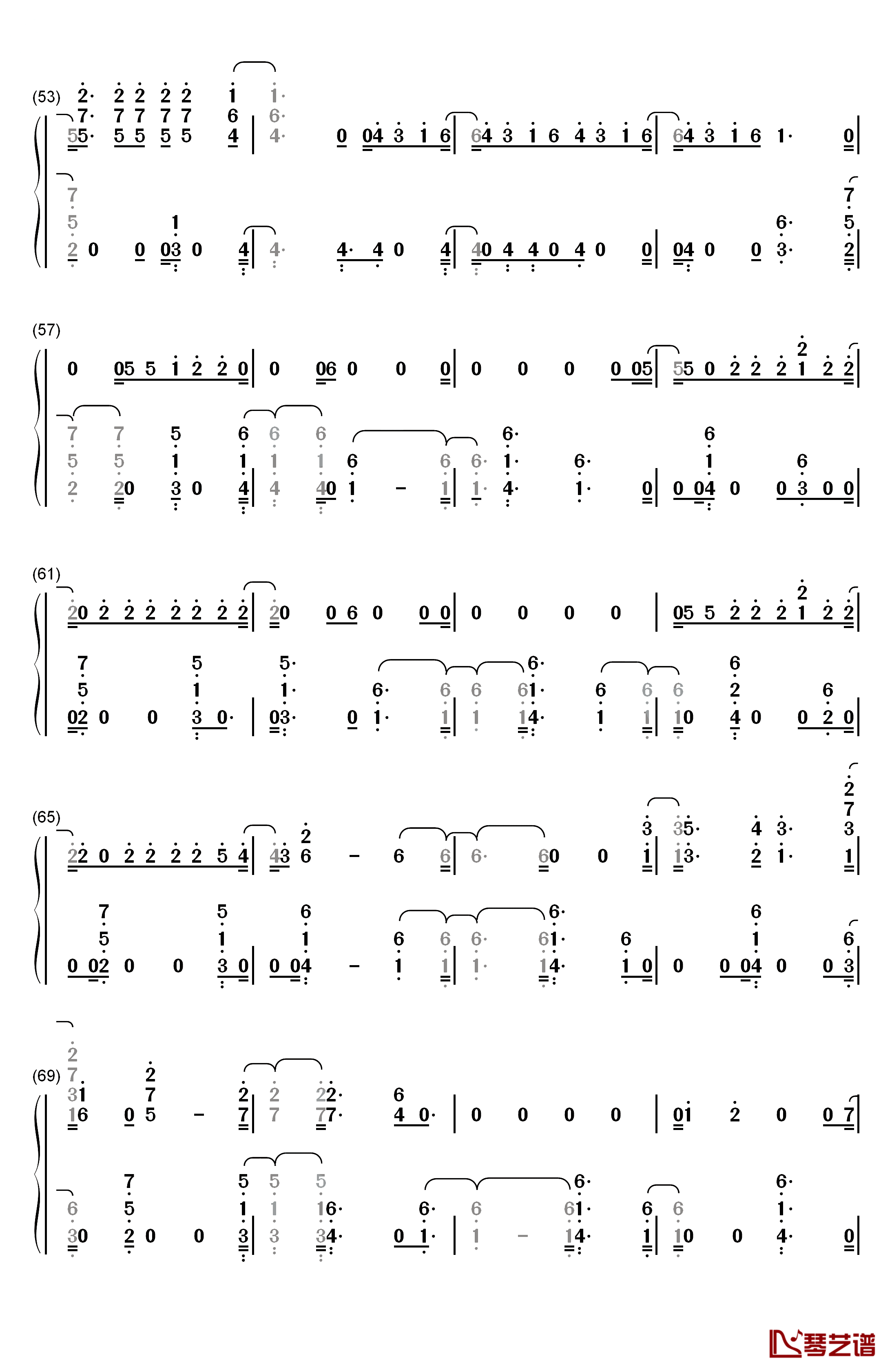 Don't Go Breaking My Heart钢琴简谱-数字双手-Backstreet Boys4